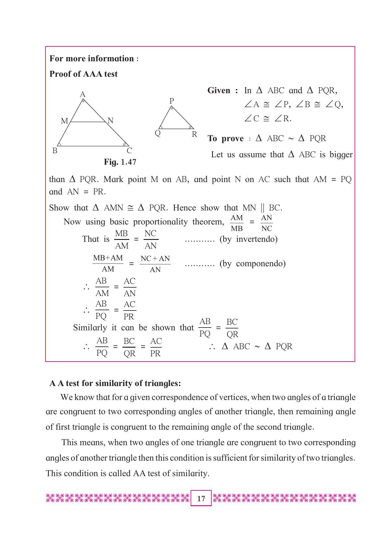 Maharashtra Board Class 10 Maths (Part 2) Textbook - Page 27