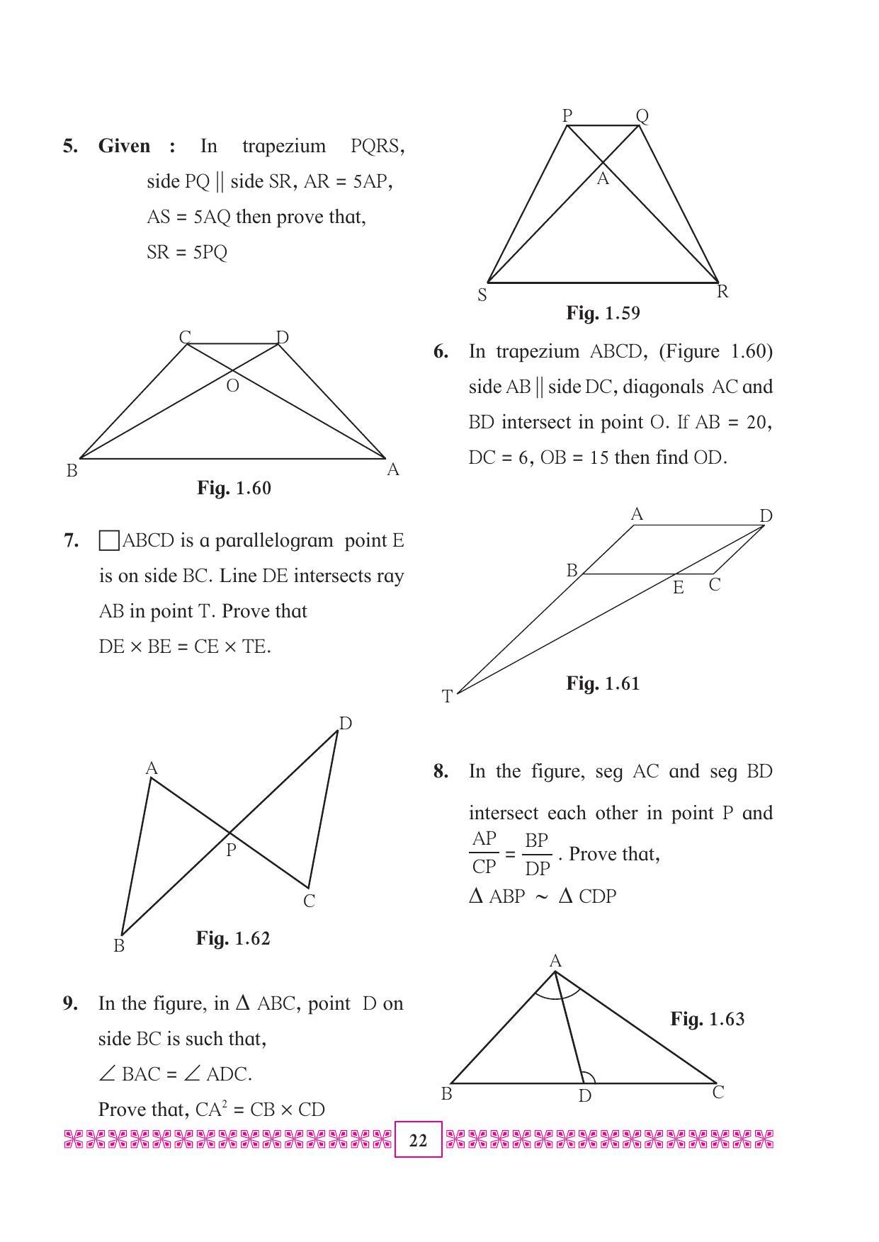 Maharashtra Board Class 10 Maths (Part 2) Textbook - Page 32
