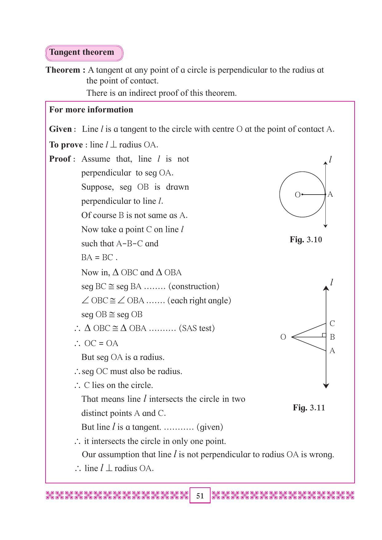 Maharashtra Board Class 10 Maths (Part 2) Textbook - Page 61