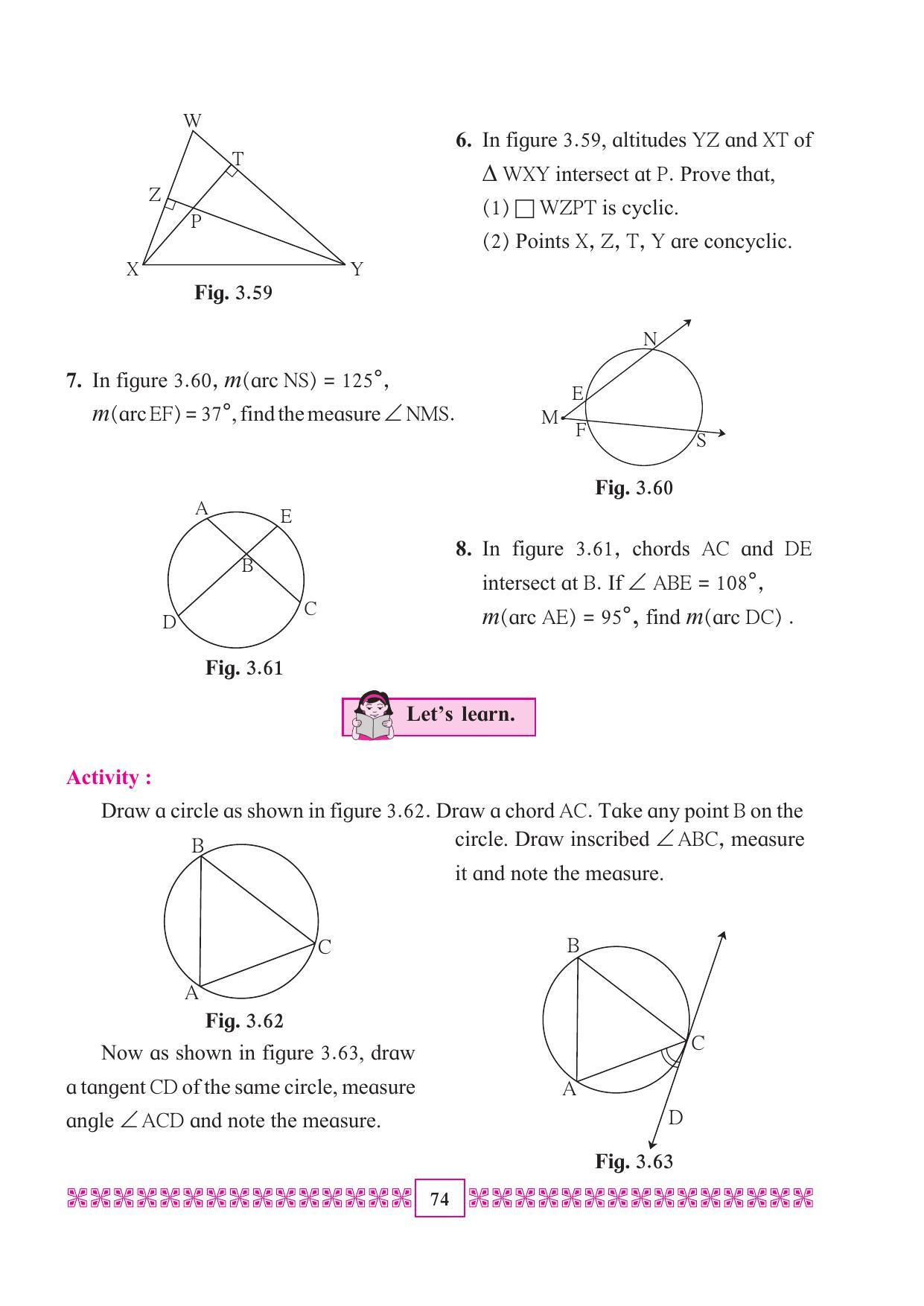 Maharashtra Board Class 10 Maths (Part 2) Textbook - Page 84