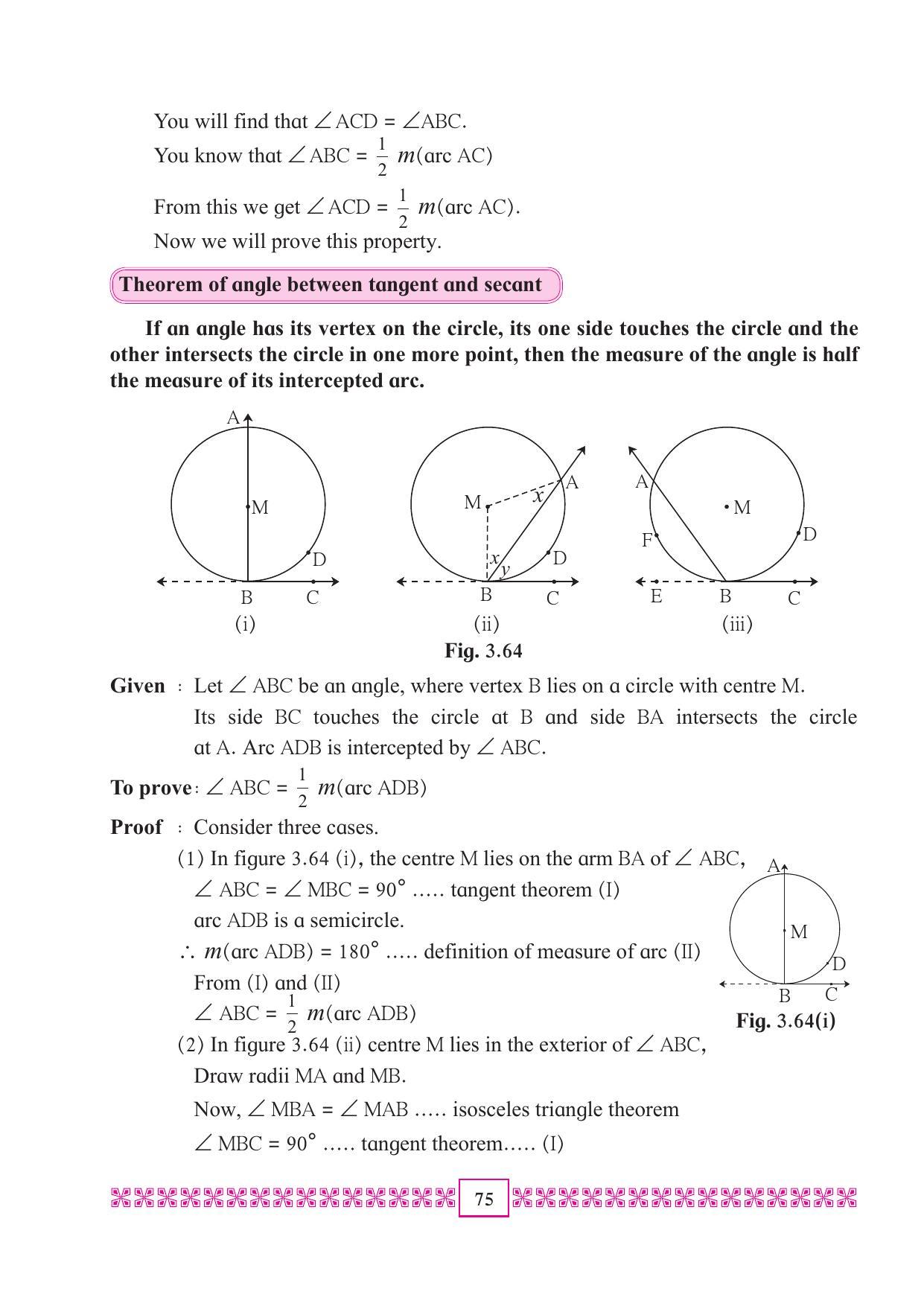 Maharashtra Board Class 10 Maths (Part 2) Textbook - Page 85