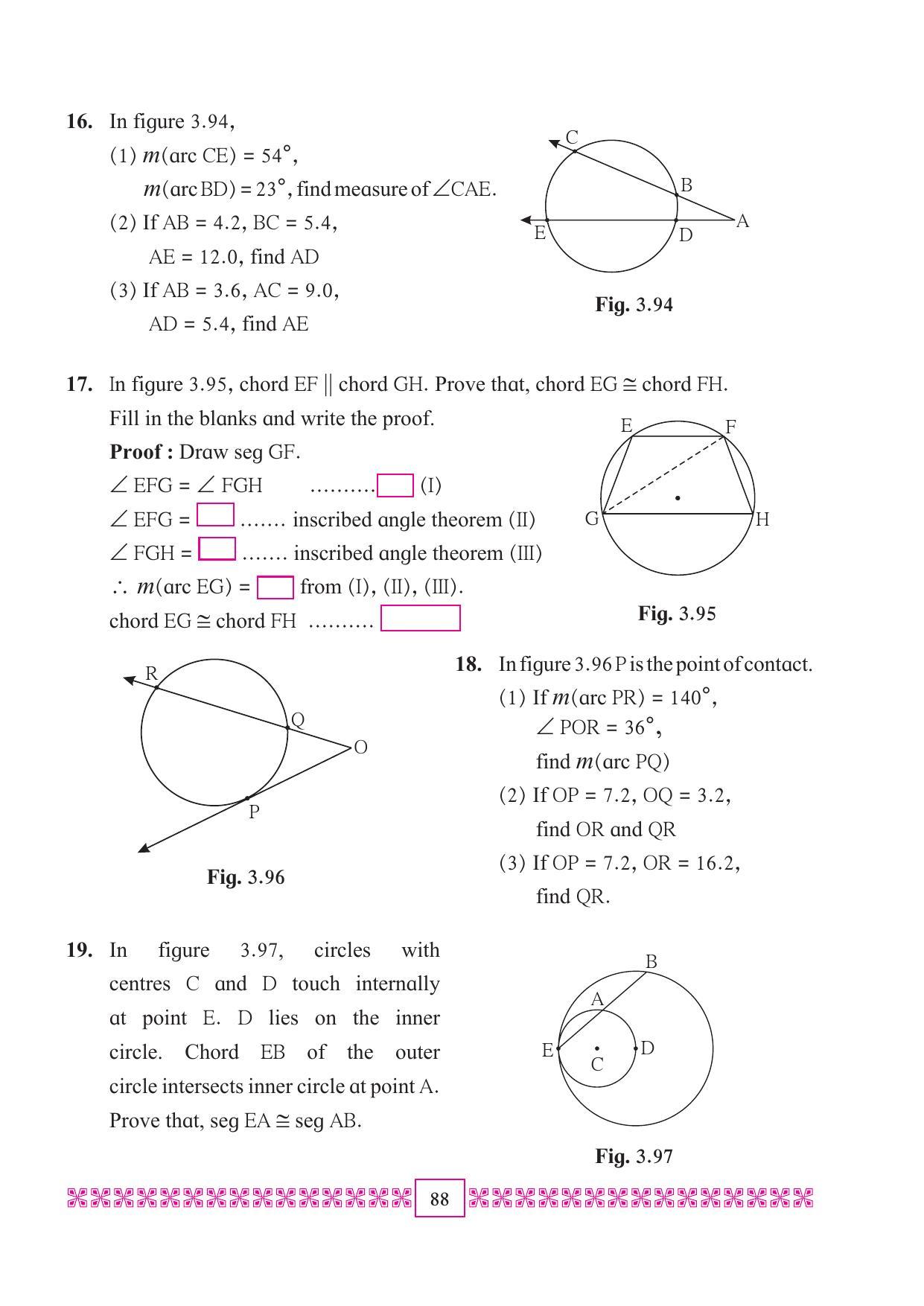 Maharashtra Board Class 10 Maths (Part 2) Textbook - Page 98