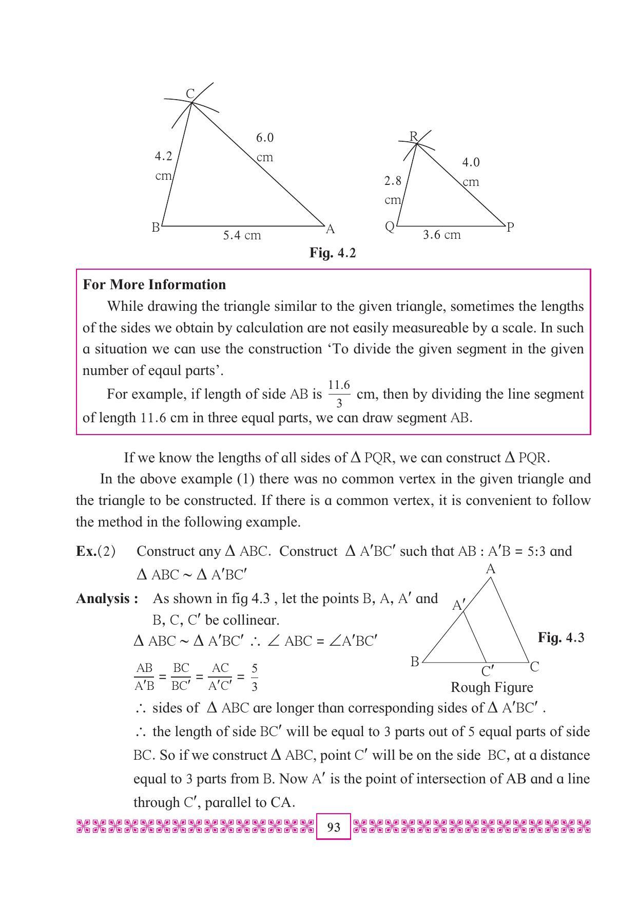 Maharashtra Board Class 10 Maths (Part 2) Textbook - Page 103