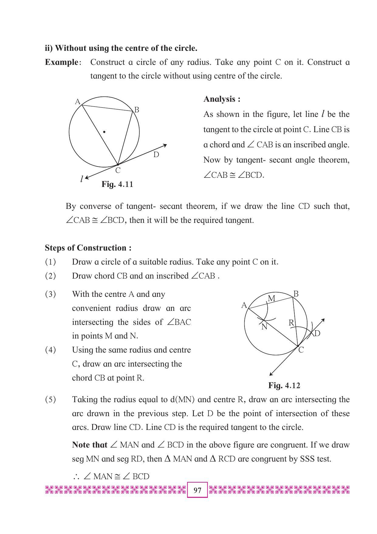 Maharashtra Board Class 10 Maths (Part 2) Textbook - Page 107