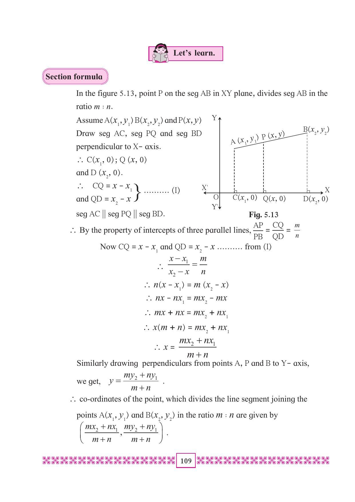 Maharashtra Board Class 10 Maths (Part 2) Textbook - Page 119