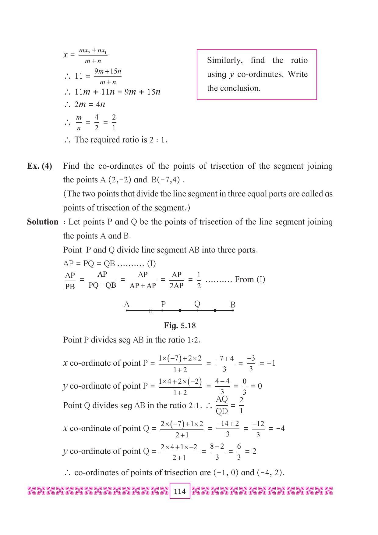 Maharashtra Board Class 10 Maths (Part 2) Textbook - Page 124