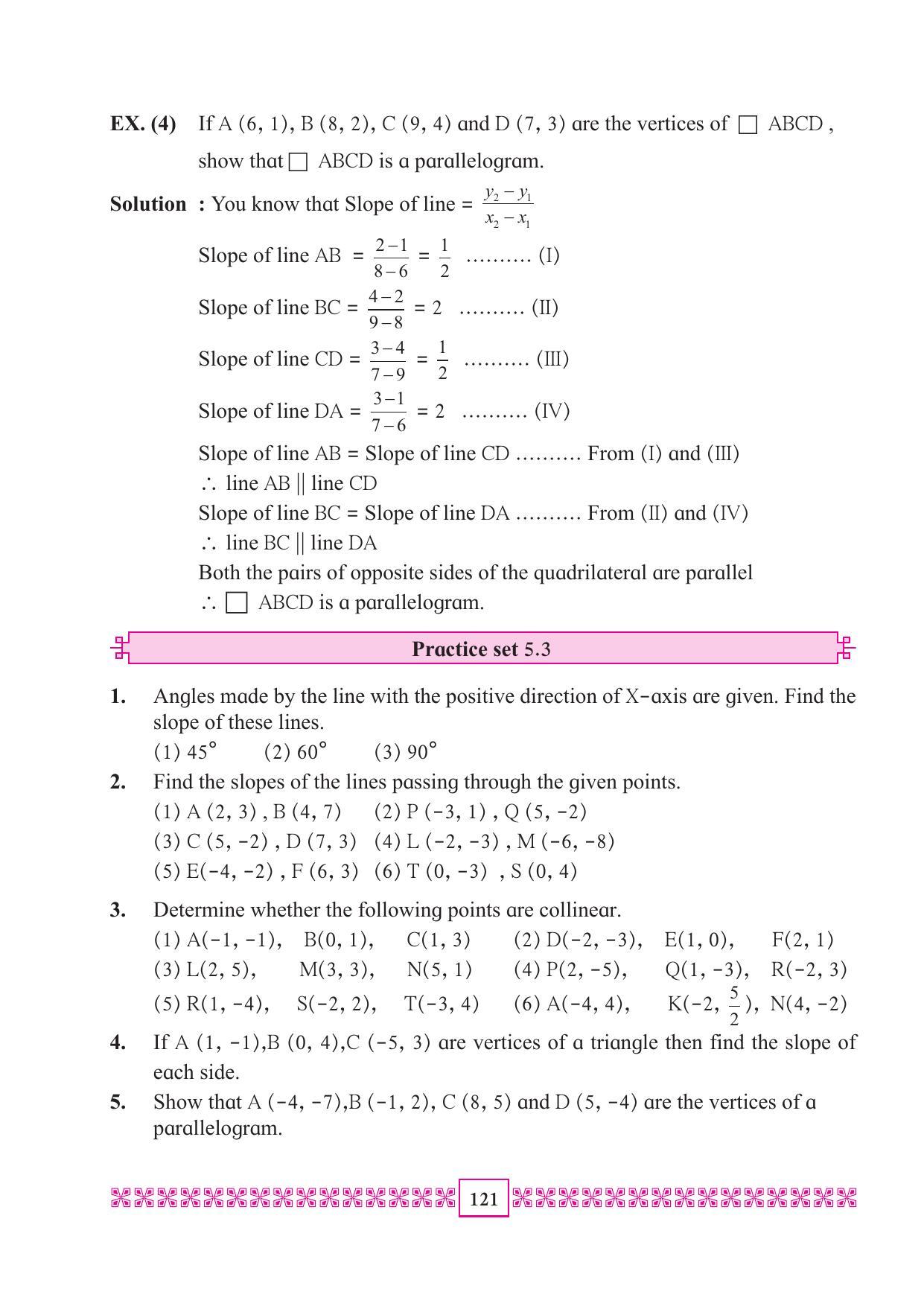 Maharashtra Board Class 10 Maths (Part 2) Textbook - Page 131