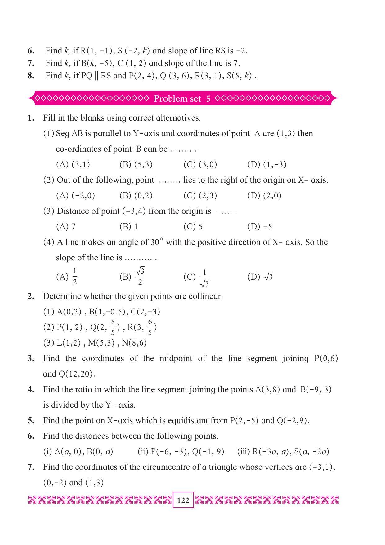 Maharashtra Board Class 10 Maths (Part 2) Textbook - Page 132