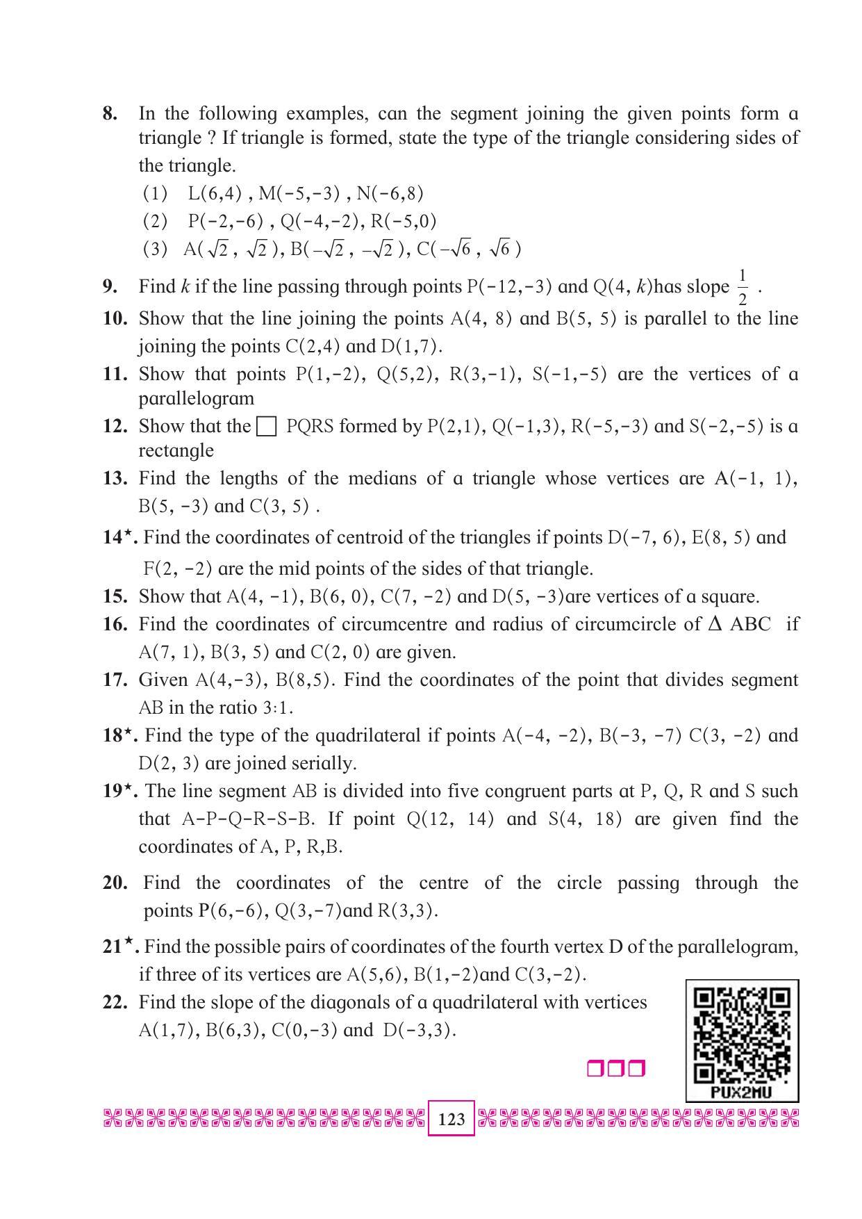 Maharashtra Board Class 10 Maths (Part 2) Textbook - Page 133