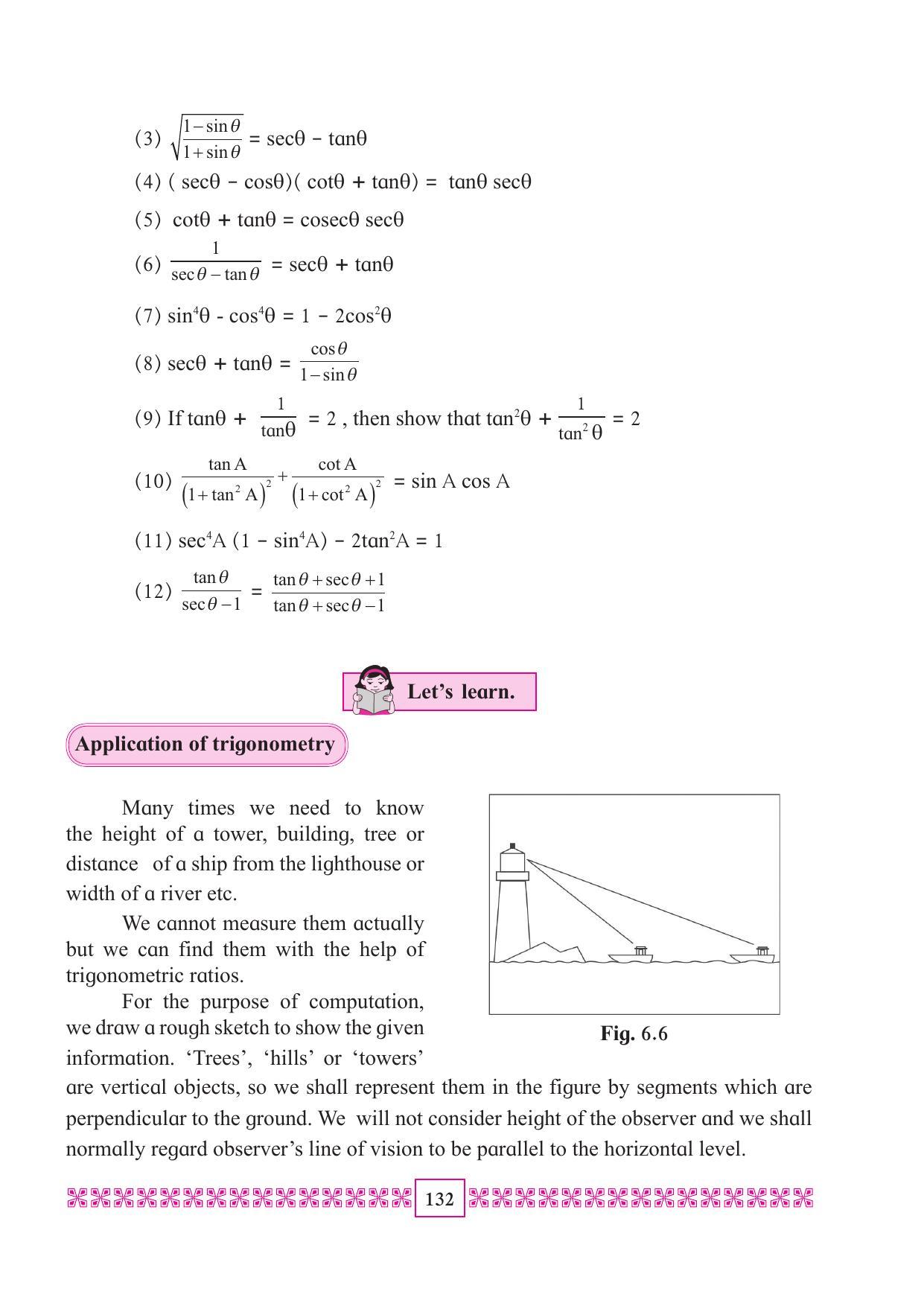 Maharashtra Board Class 10 Maths (Part 2) Textbook - Page 142