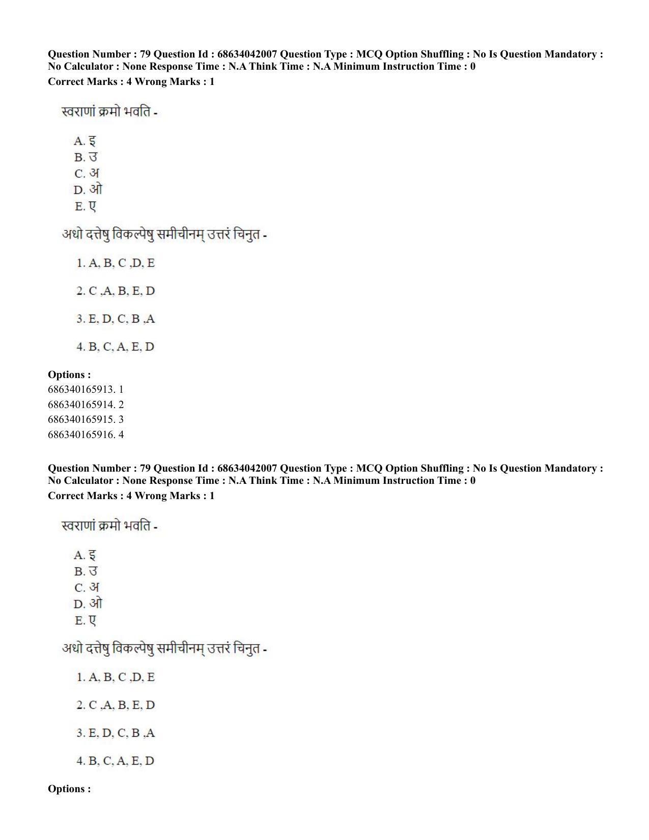 CUET PG 2023: ACQP11 – Jyotish -Falit (BHU) (Hin) - Shift 3 (30-06-2023) Question Paper - Page 110