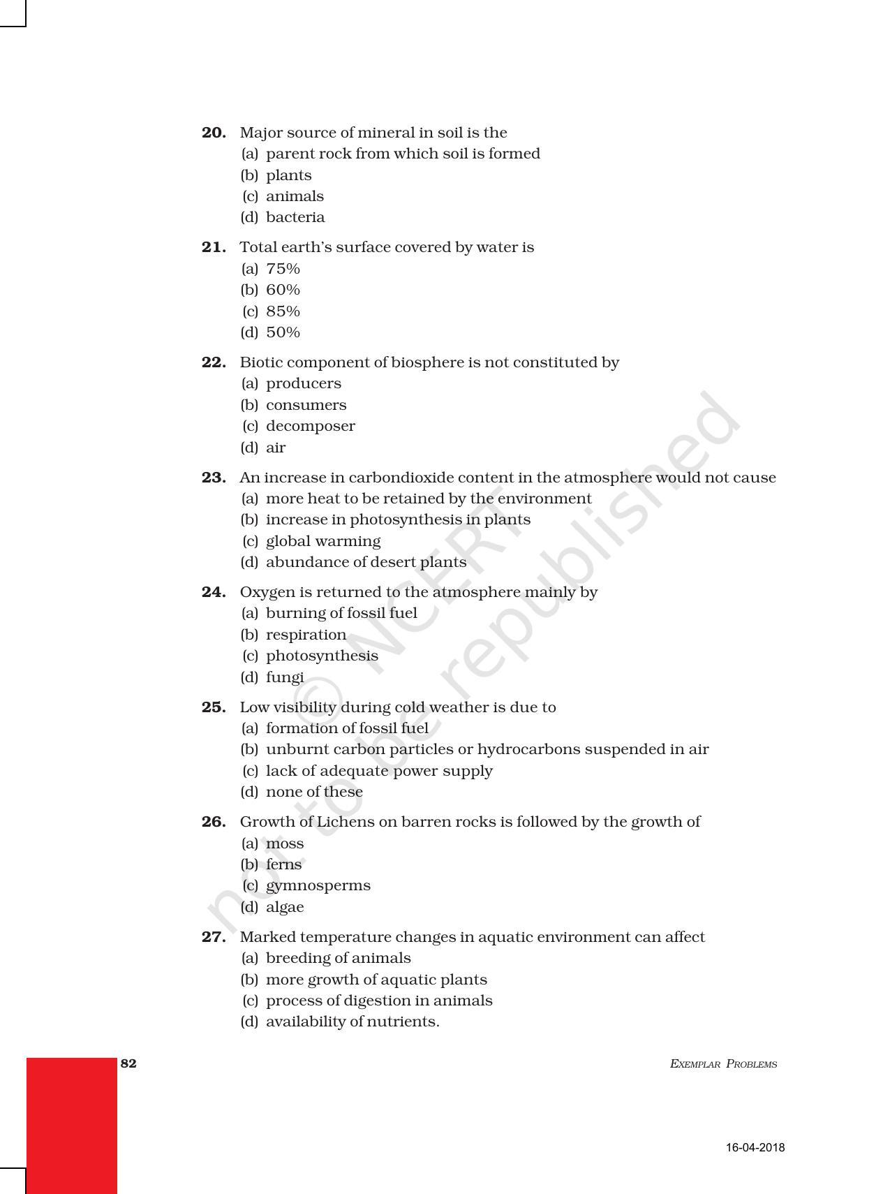 NCERT Exemplar Book for Class 9 Science: Chapter 14 Natural Resources - Page 4