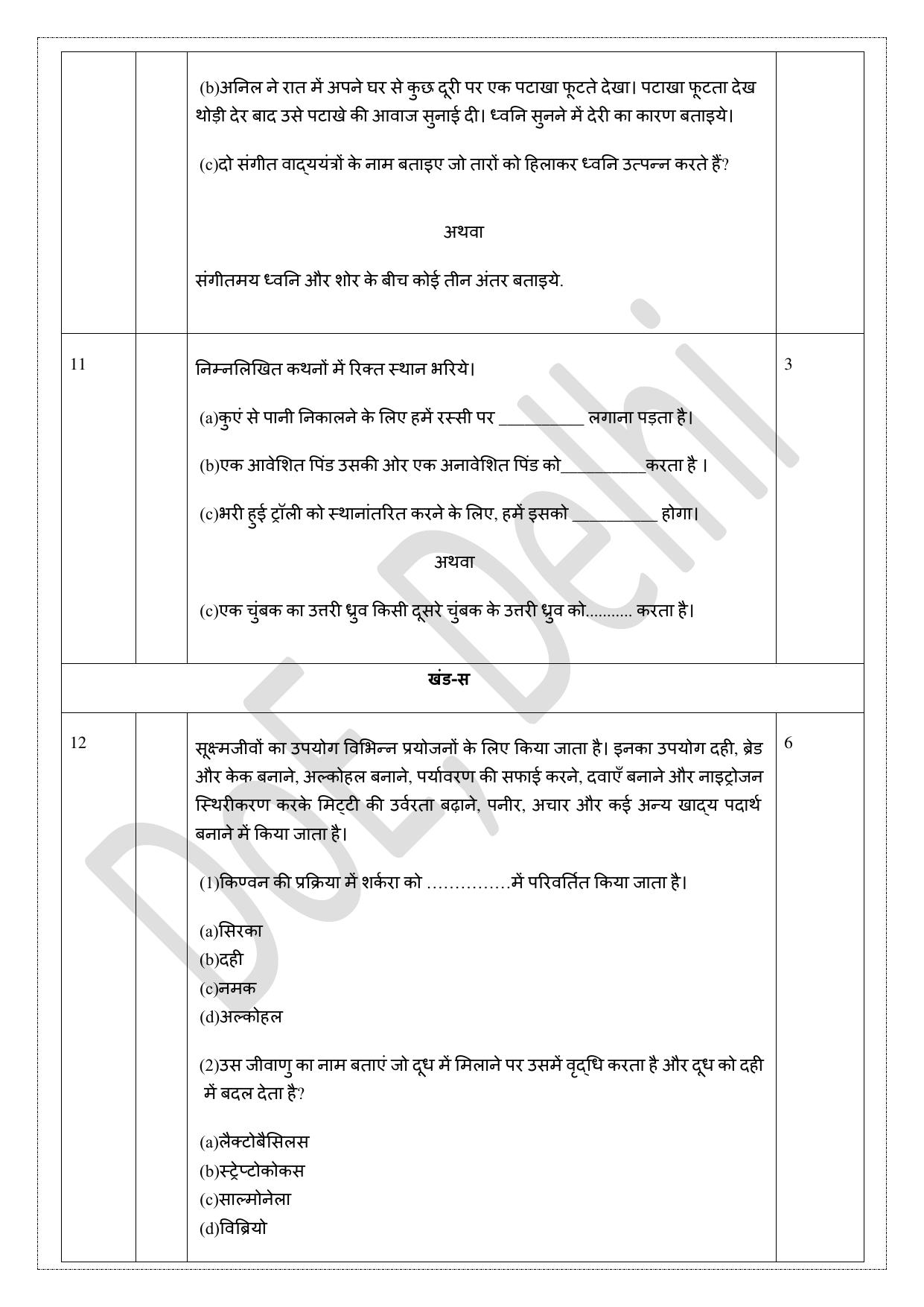 Edudel Class 8 Science (Hindi) Practice Papers-1 (2023-24) - Page 5