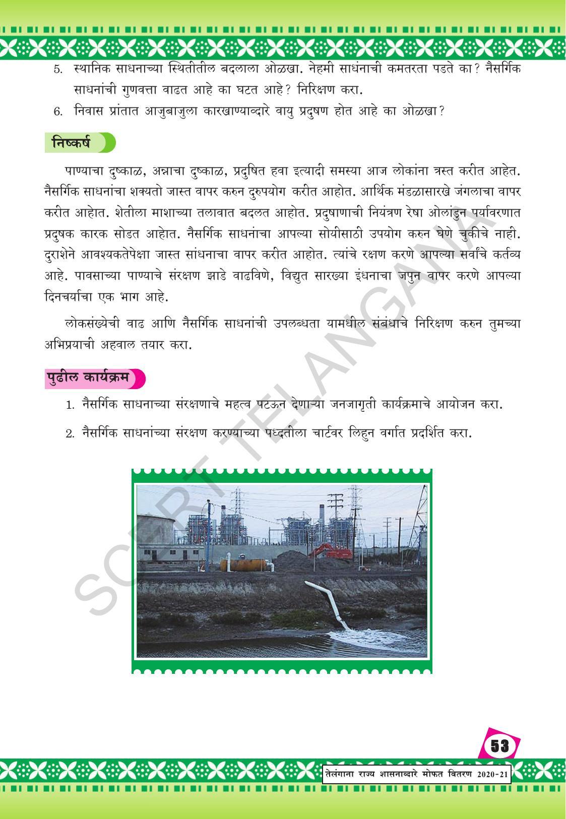 TS SCERT Class 10 Social Environmental Education (Marathi Medium) Text Book - Page 61