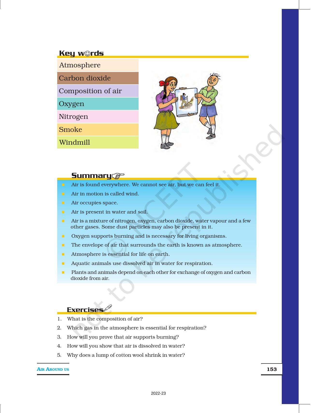 NCERT Book For Class 6 Science: Chapter 15-Air Around Us - IndCareer ...