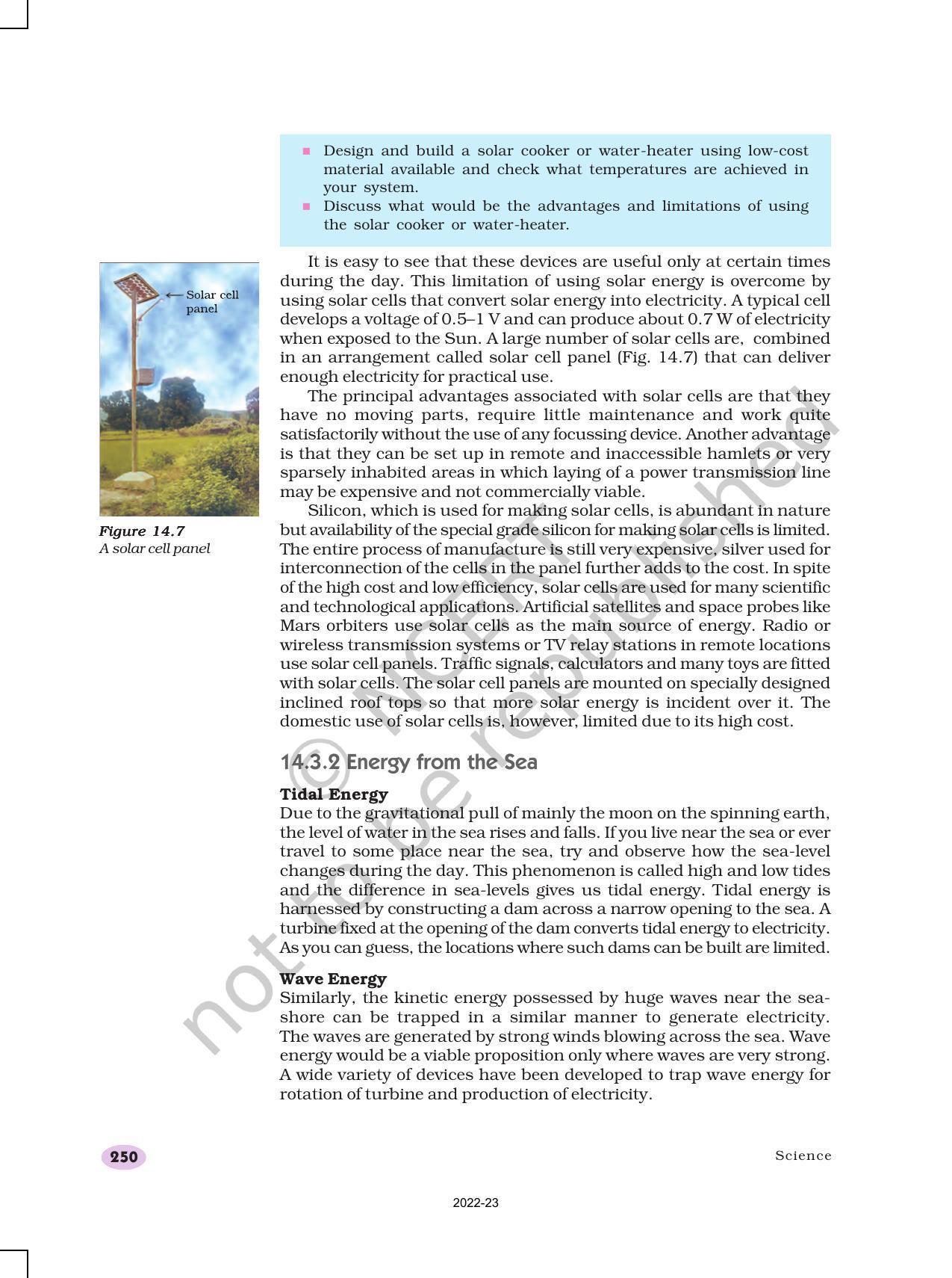 NCERT Book for Class 10 Science Chapter 14 Sources of Energy - Page 9
