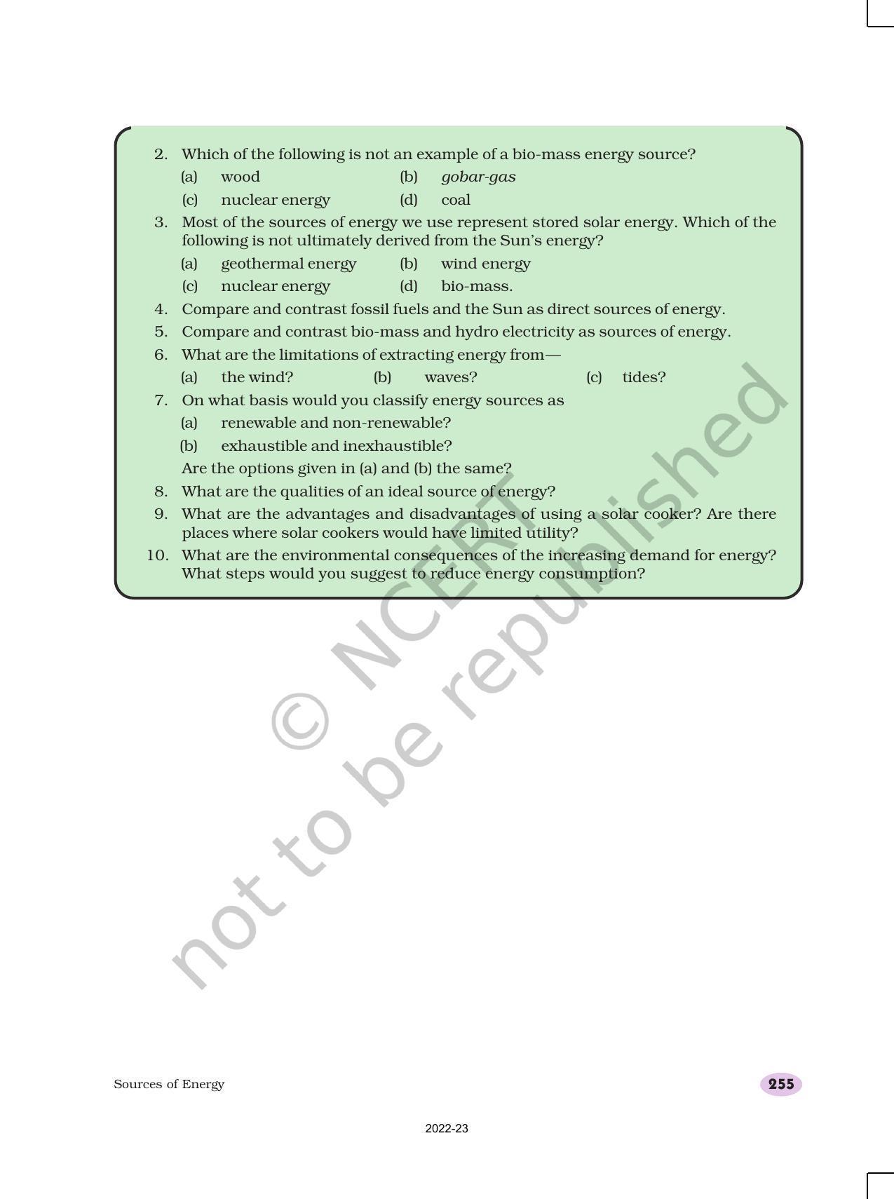 NCERT Book for Class 10 Science Chapter 14 Sources of Energy - Page 14