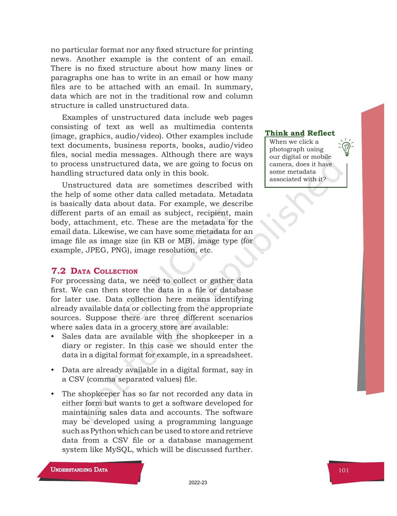 NCERT Book for Class 12 Computer Science Chapter 7 Understanding Data - Page 5