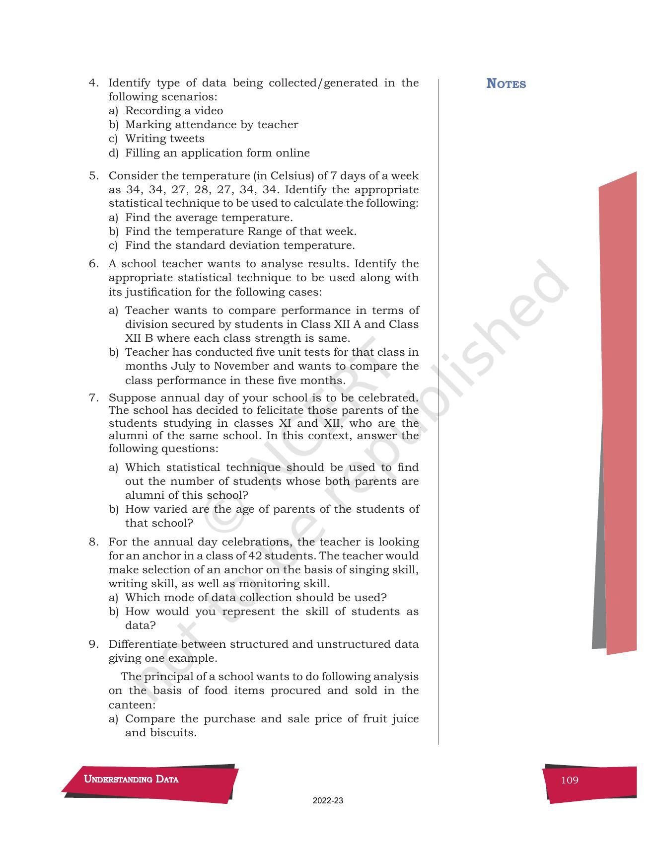 NCERT Book for Class 12 Computer Science Chapter 7 Understanding Data - Page 13