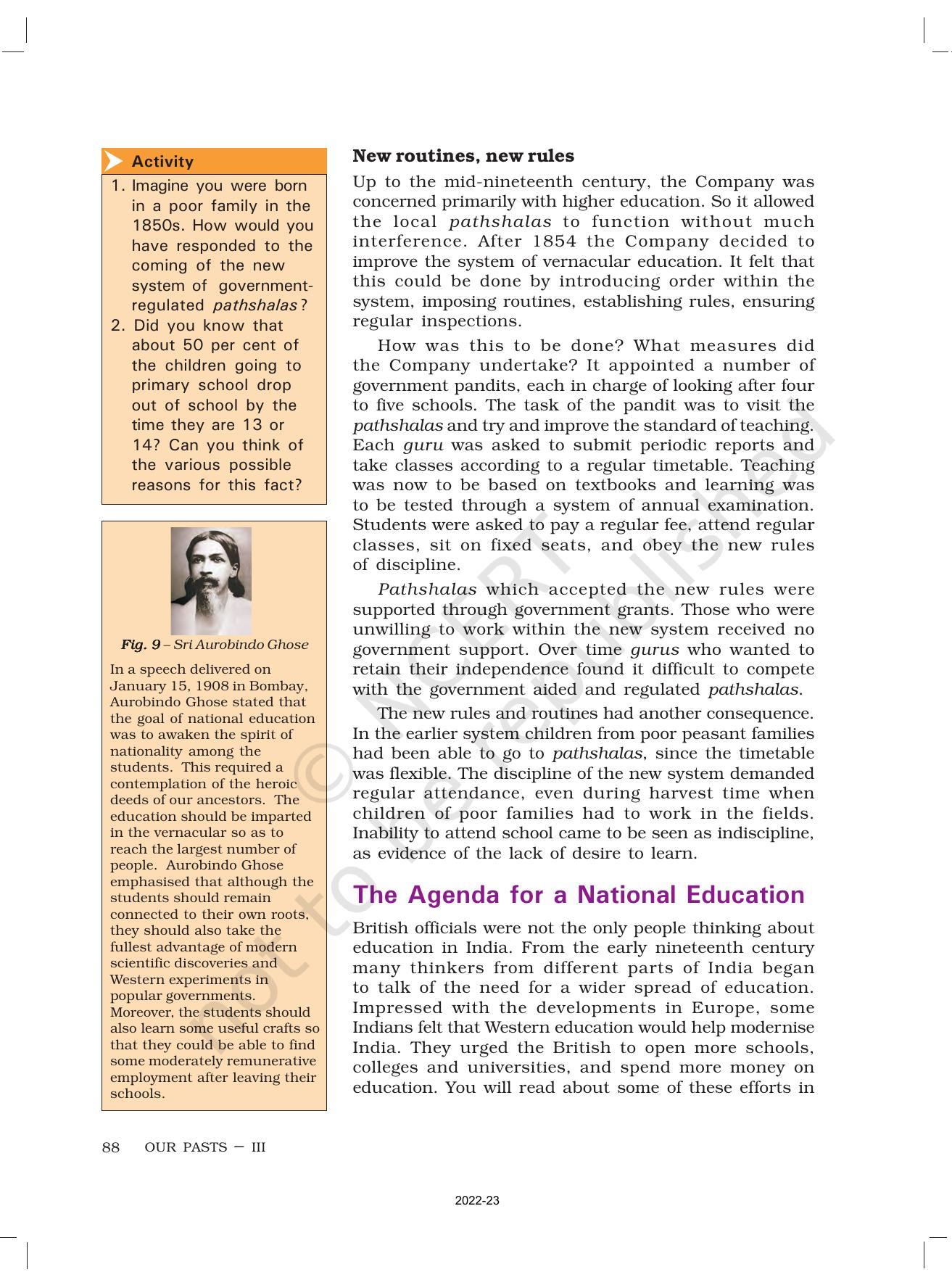 NCERT Book For Class 8 History Chapter 8 Civilising The “Native”