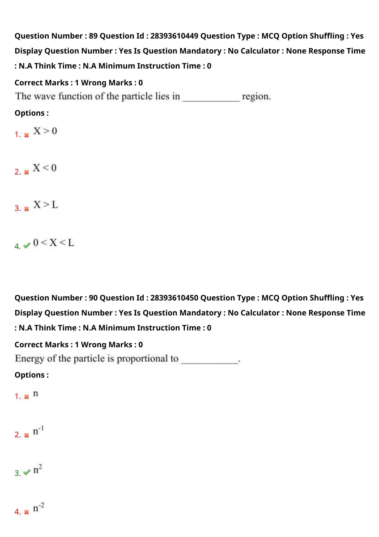TS PGECET 2023: NT-NANO-TECHNOLOGY Question Papers - Page 50
