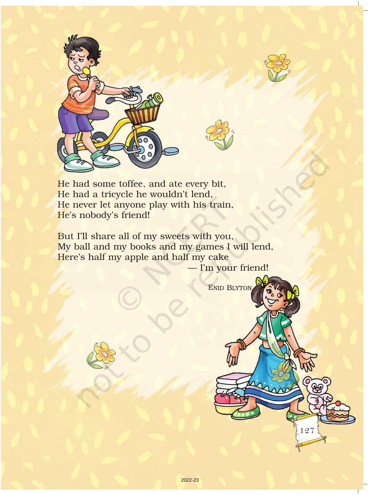 NCERT Book For Class 5 English Chapter 8 Nobody’s Friend - IndCareer ...