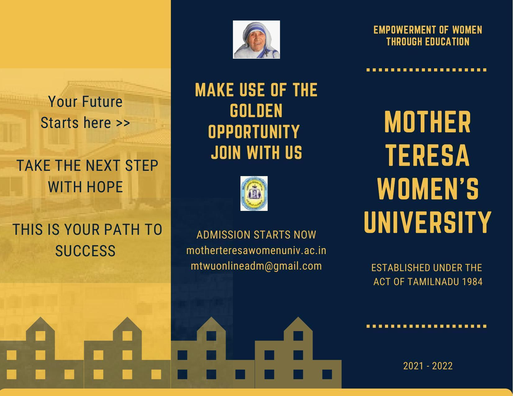 mother-teresa-womens-university-kodaikanal-admission-prospectus-2021