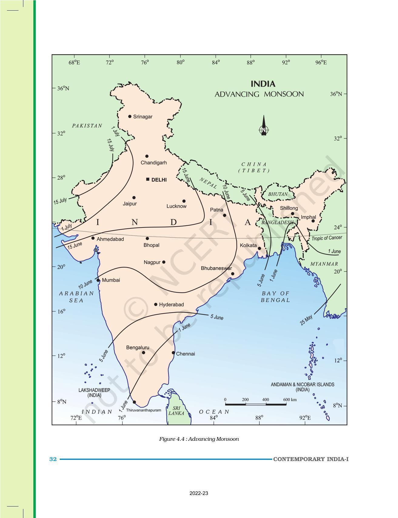 NCERT Book For Class 9 Geography Chapter 4 Climate