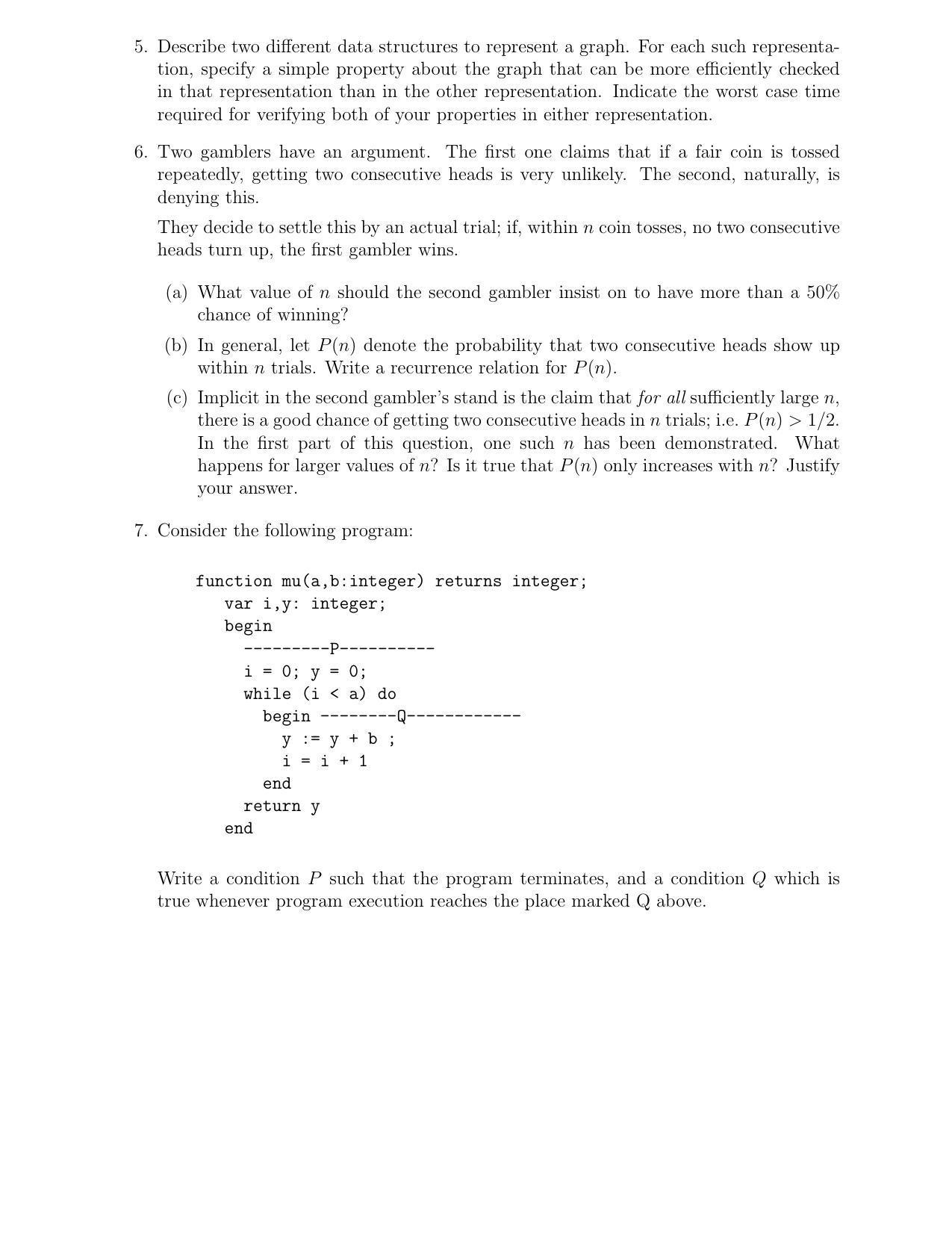 JEST TCS (Theoretical Computer Science) Sample Paper - Page 4
