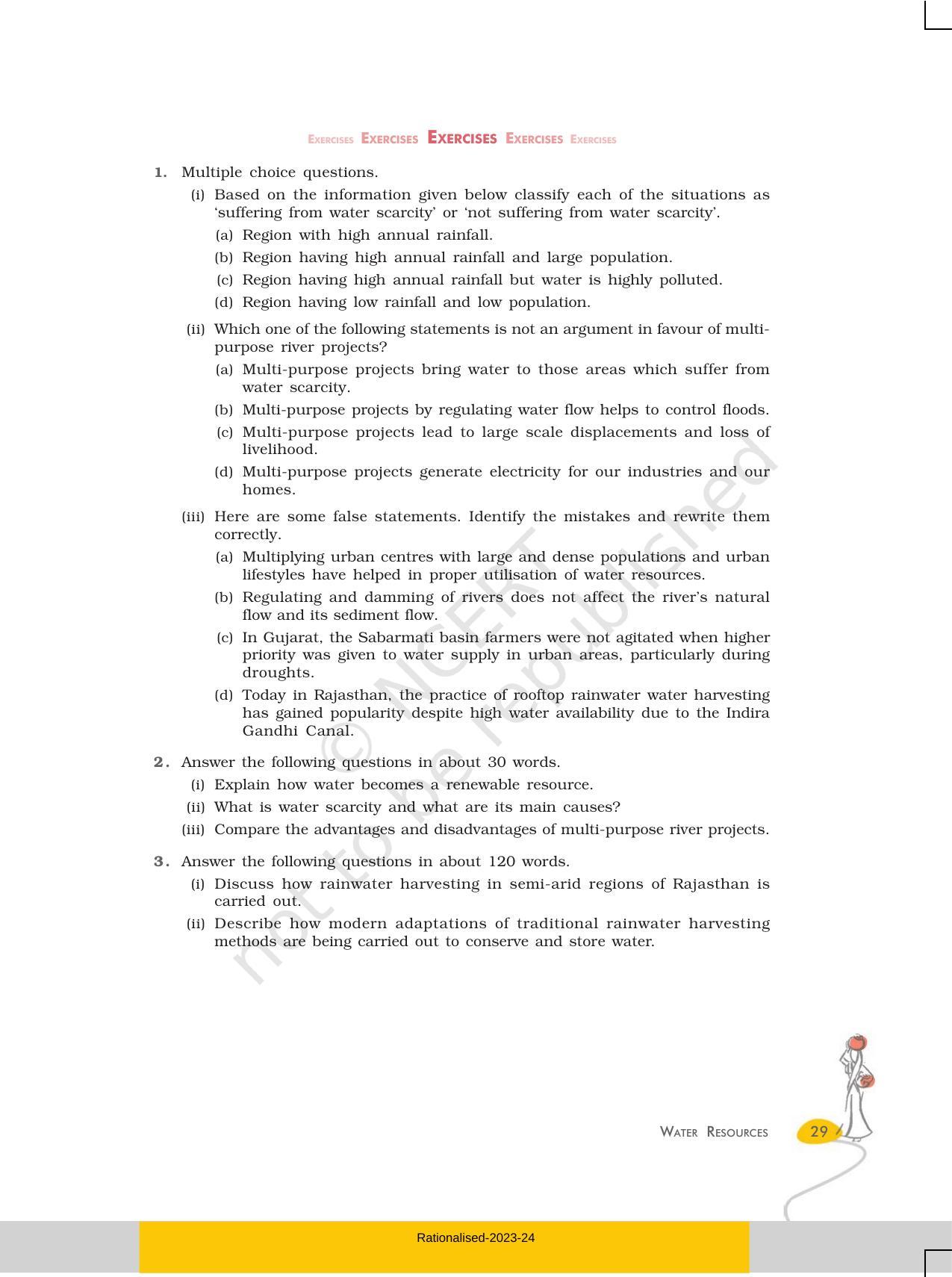 NCERT Book for Class 10 Geography Chapter 3 Water Resources - Page 11