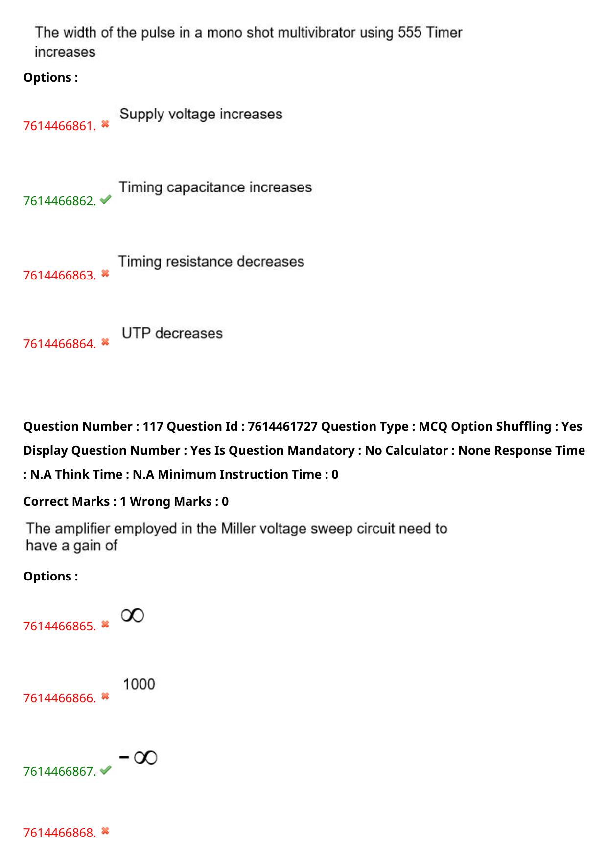 TS ECET 2024: ECE - ELECTRONICS AND COMMUNICATION ENGINEERING Master Question Paper With Preliminary Key - Page 73