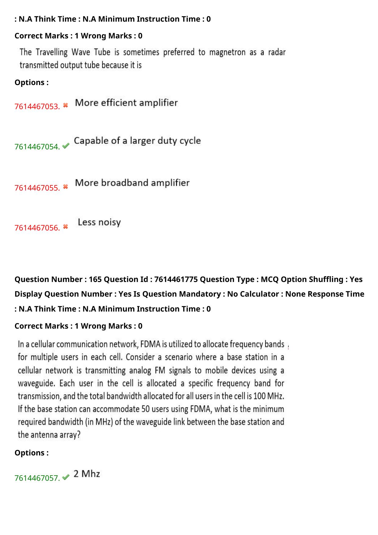 TS ECET 2024: ECE - ELECTRONICS AND COMMUNICATION ENGINEERING Master Question Paper With Preliminary Key - Page 103