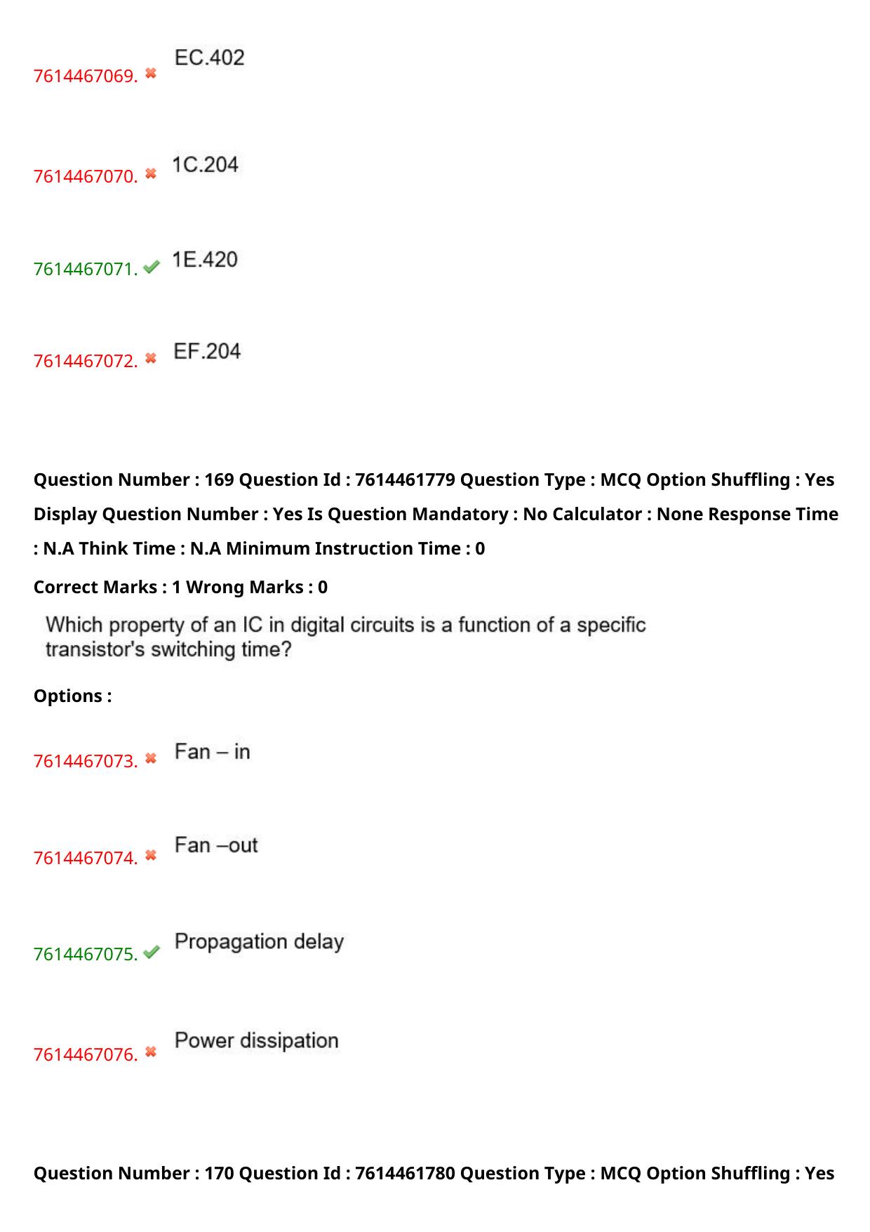 TS ECET 2024: ECE - ELECTRONICS AND COMMUNICATION ENGINEERING Master Question Paper With Preliminary Key - Page 106