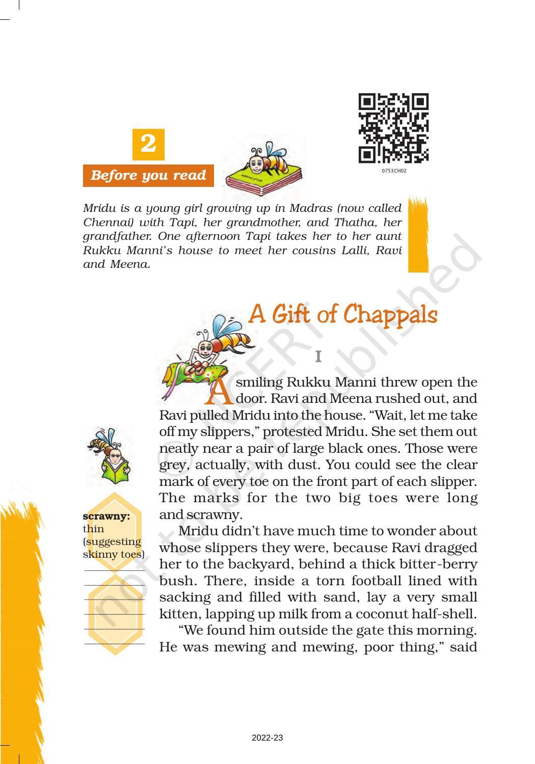 A GIFT OF CHAPPALS PART -2 || CLASS -7 ENGLISH NCERT - YouTube