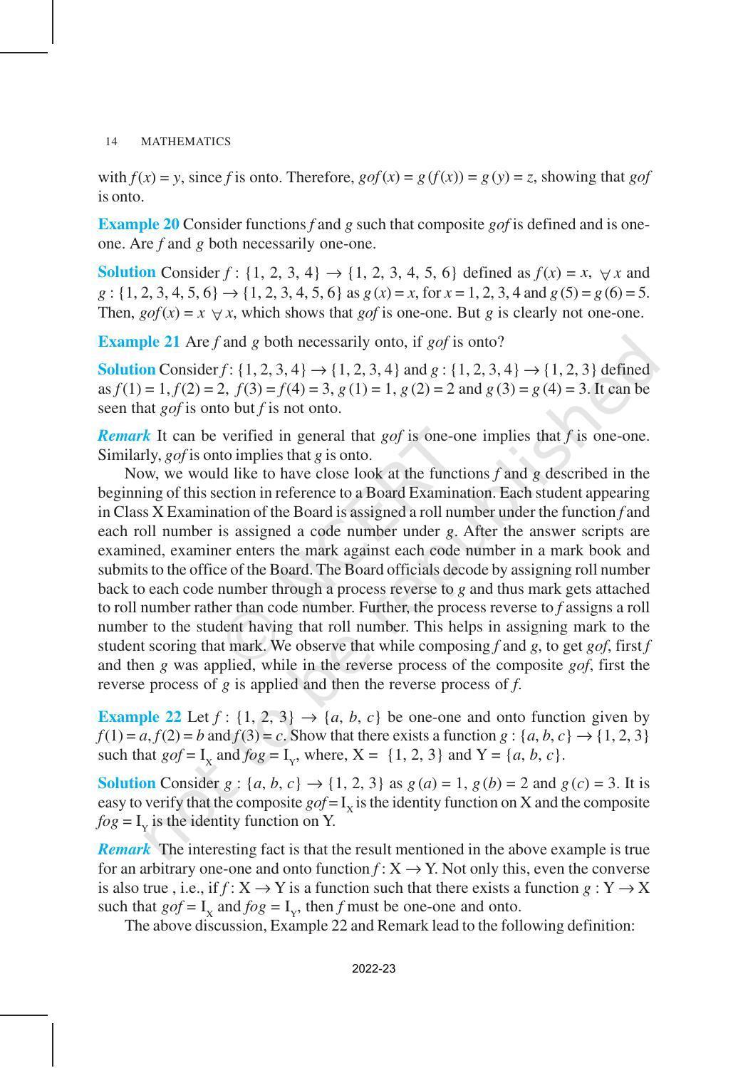 Ncert Book For Class 12 Maths Chapter 1 Relation And Functions Indcareer Docs 0387