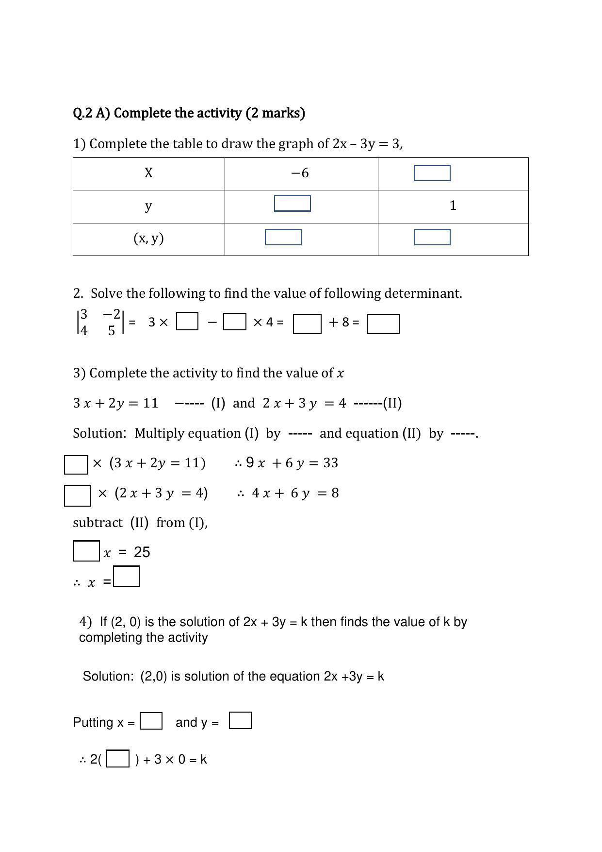 Maharashtra Board Class 10 Mathematics Part I Sample Papers - Page 4