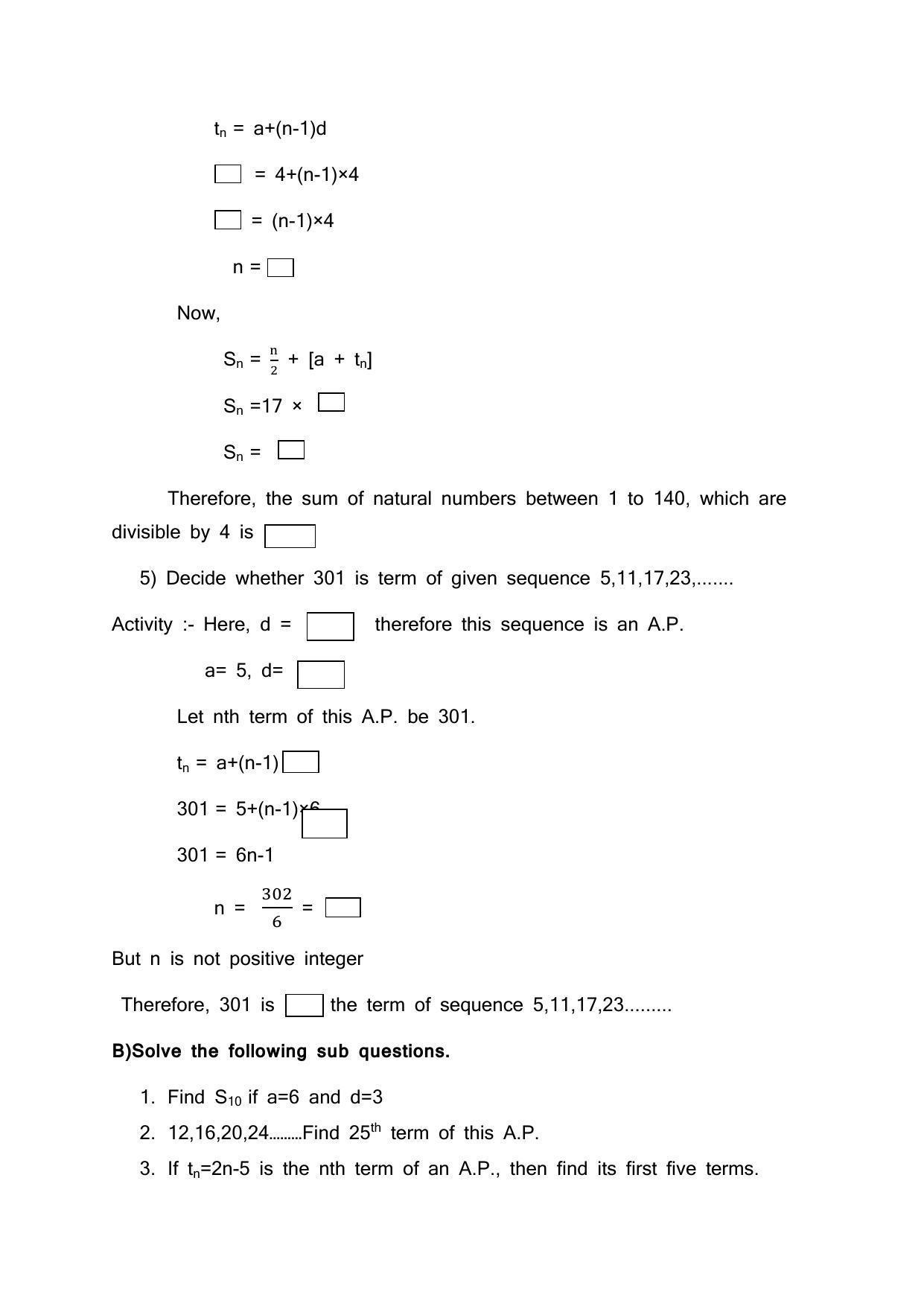 Maharashtra Board Class 10 Mathematics Part I Sample Papers - Page 23