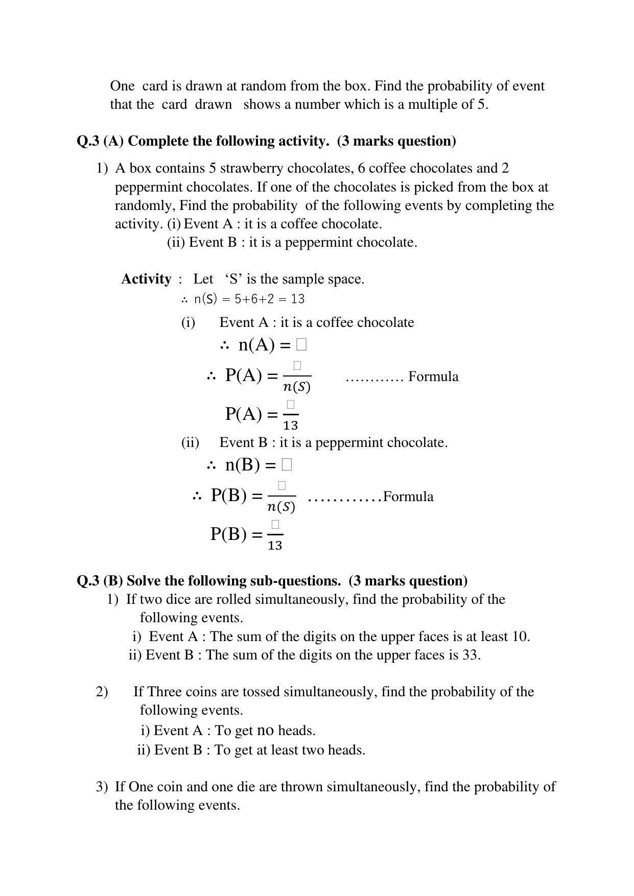 Maharashtra Board Class 10 Mathematics Part I Sample Papers - Page 29