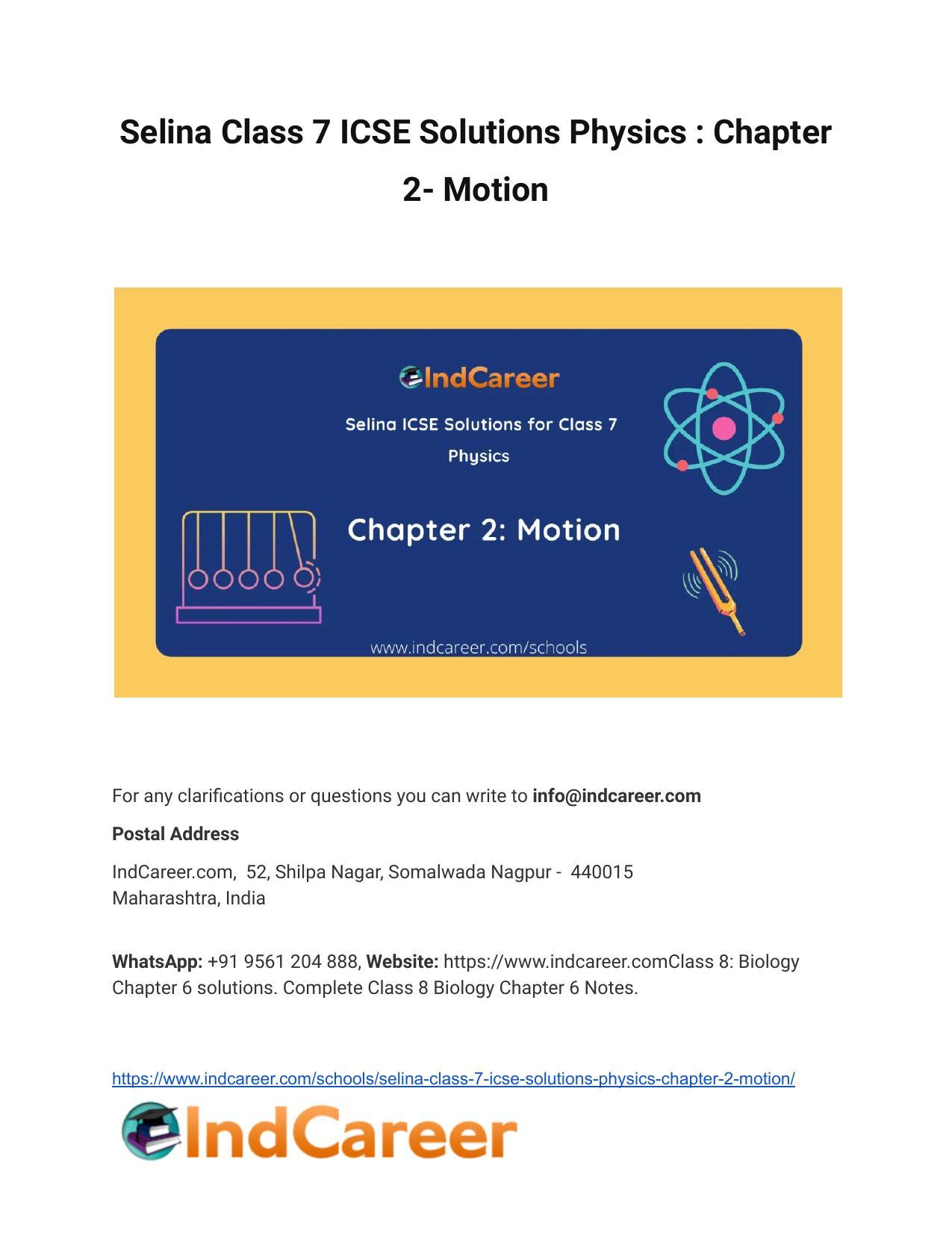 selina-class-7-icse-solutions-physics-chapter-2-motion-indcareer-docs