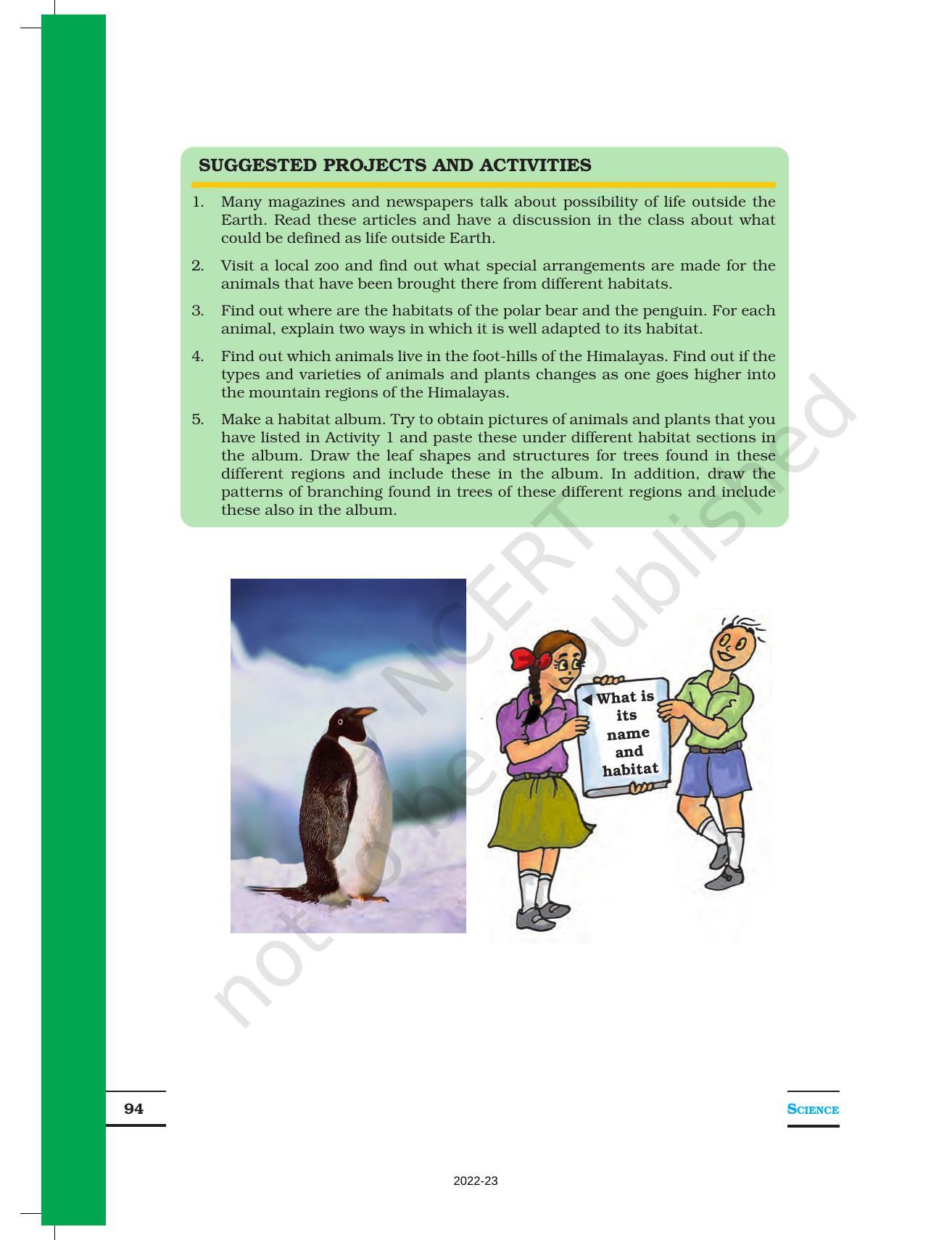 NCERT Book For Class 6 Science: Chapter 9-The Living Organisms And ...