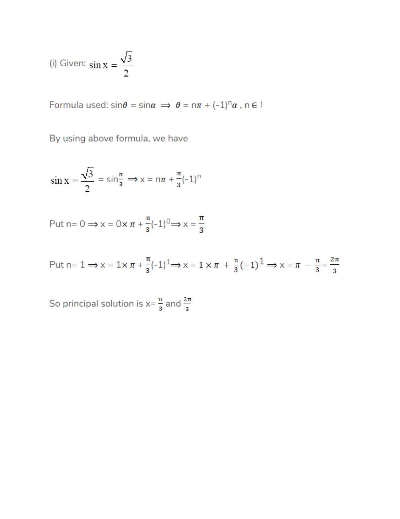 Chapter 17: Trigonometric Equations: RS Aggarwal Class 11 Solutions  - Page 2