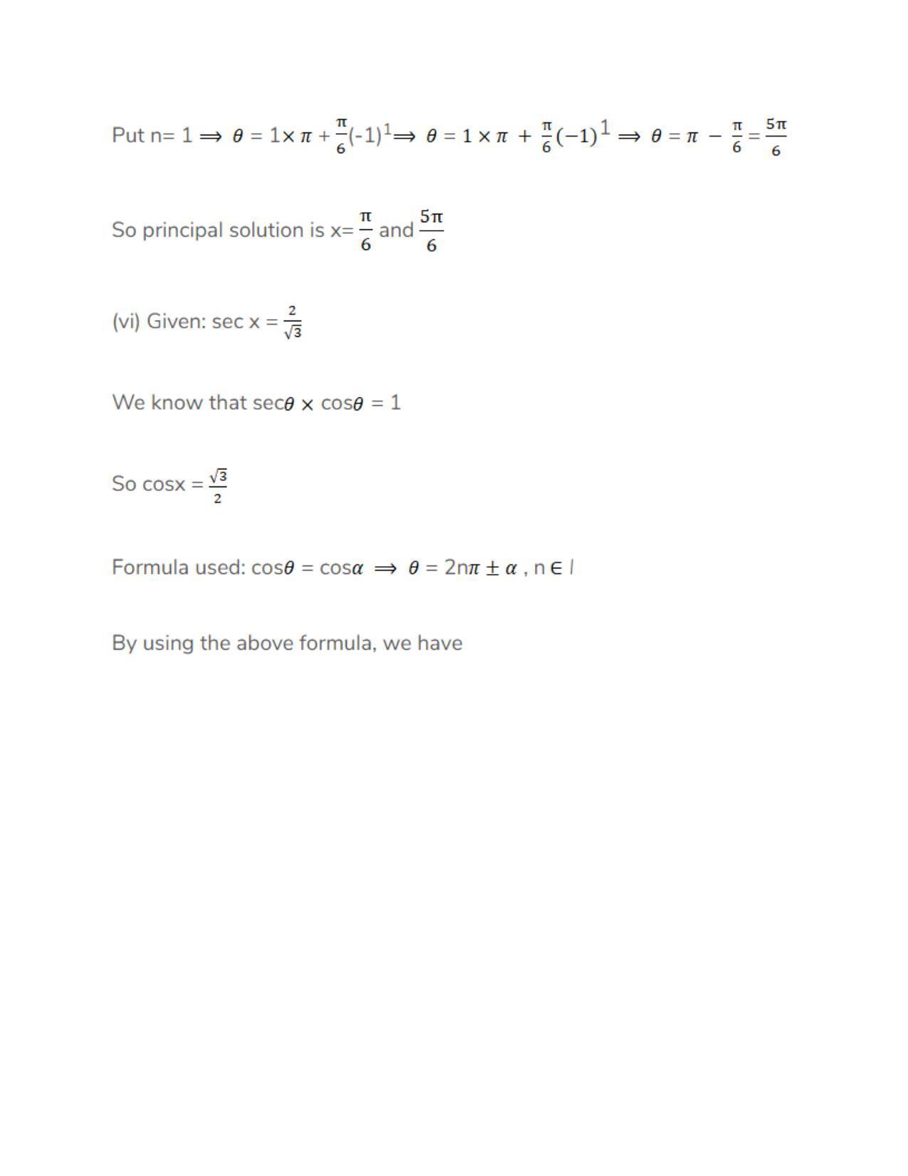 Chapter 17: Trigonometric Equations: RS Aggarwal Class 11 Solutions  - Page 7
