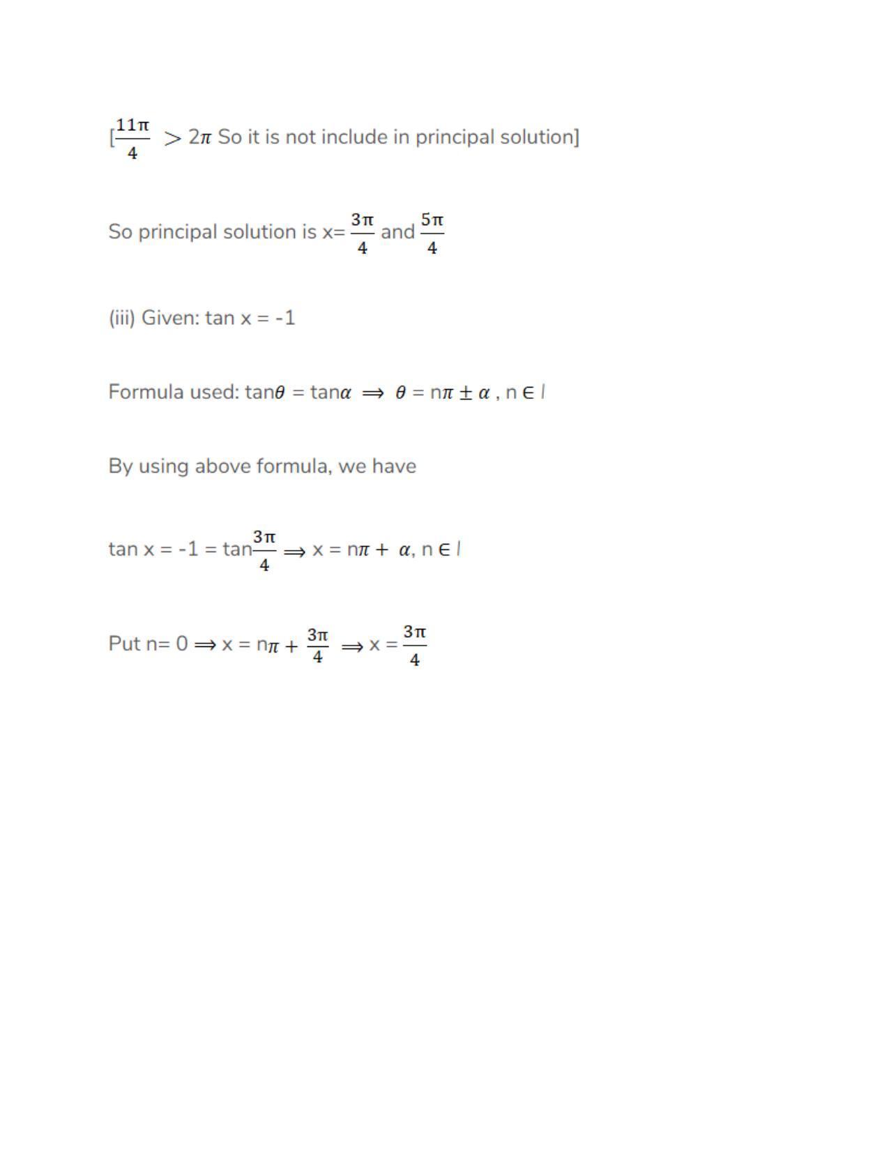 Chapter 17: Trigonometric Equations: RS Aggarwal Class 11 Solutions  - Page 11