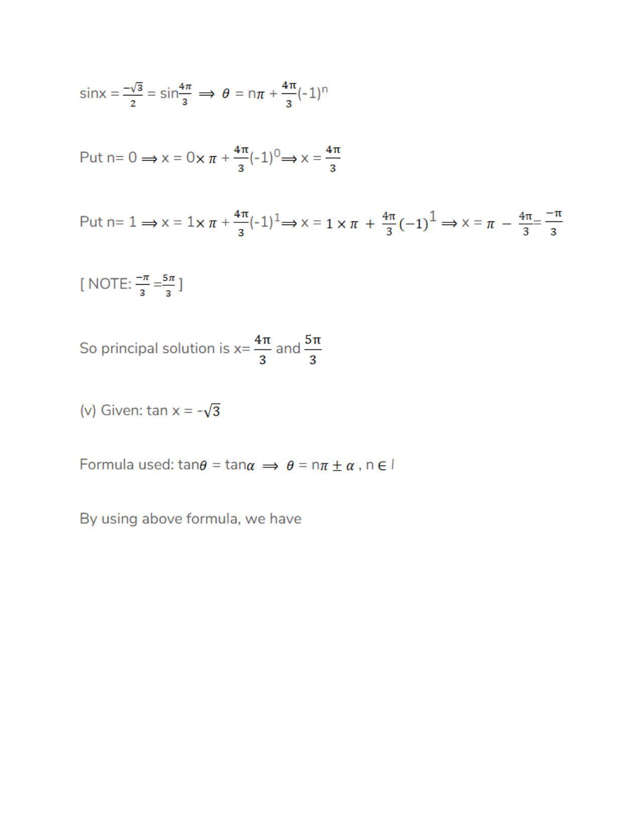 Chapter 17: Trigonometric Equations: RS Aggarwal Class 11 Solutions  - Page 13