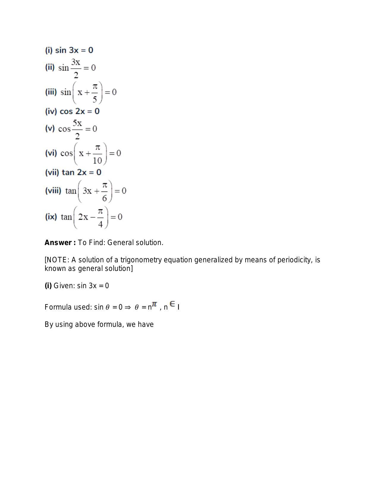 Chapter 17: Trigonometric Equations: RS Aggarwal Class 11 Solutions  - Page 16