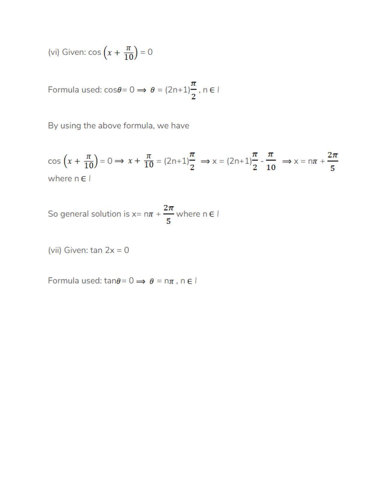 Chapter 17: Trigonometric Equations: RS Aggarwal Class 11 Solutions  - Page 20