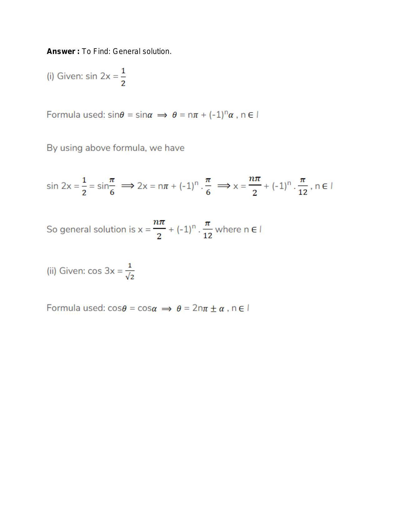 Chapter 17: Trigonometric Equations: RS Aggarwal Class 11 Solutions  - Page 27