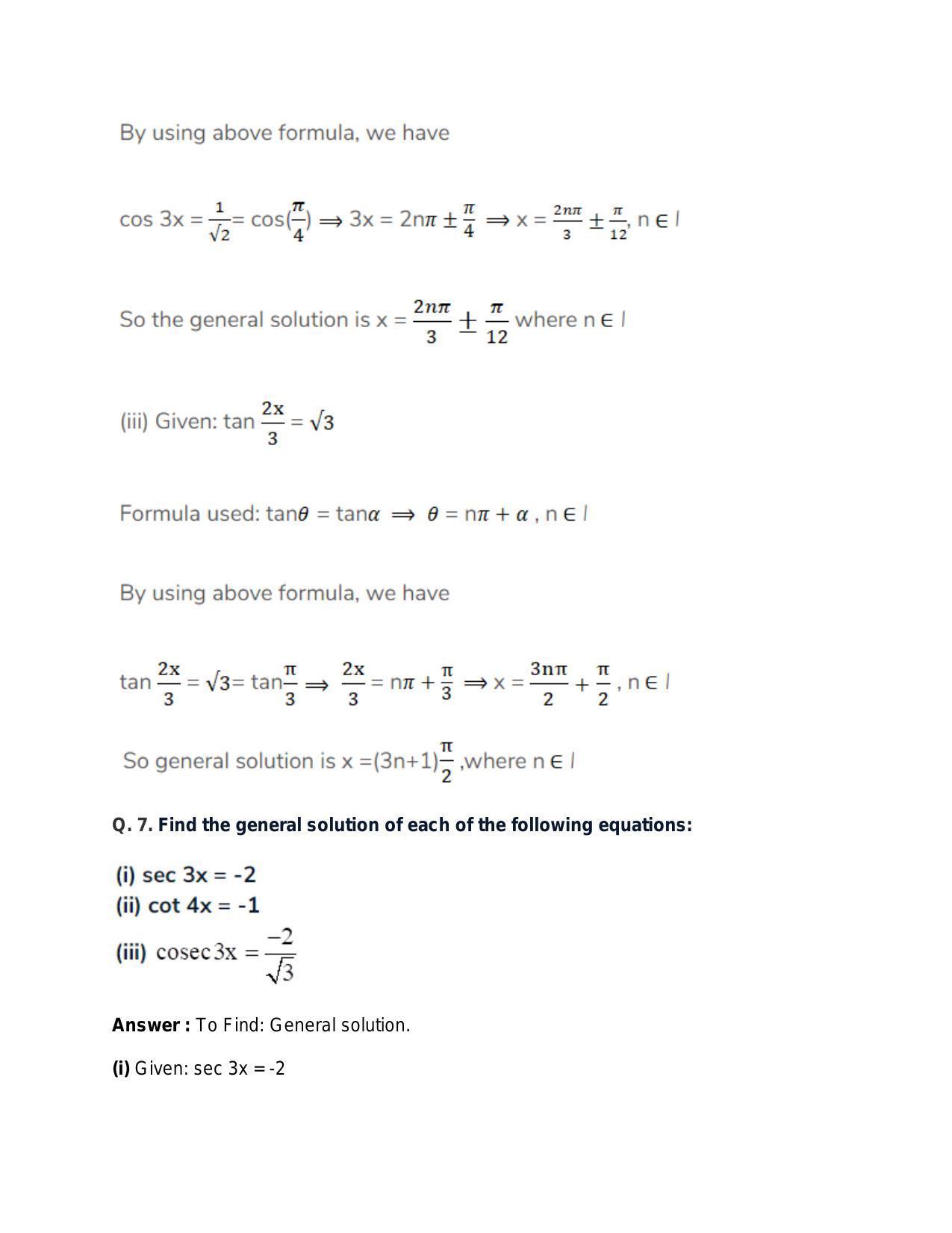 Chapter 17: Trigonometric Equations: RS Aggarwal Class 11 Solutions  - Page 28