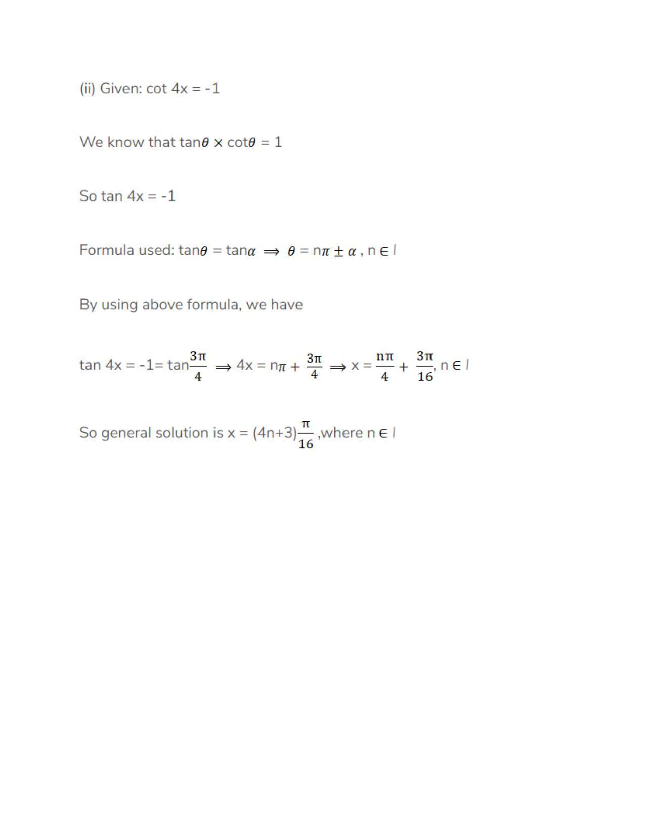 Chapter 17: Trigonometric Equations: RS Aggarwal Class 11 Solutions  - Page 30