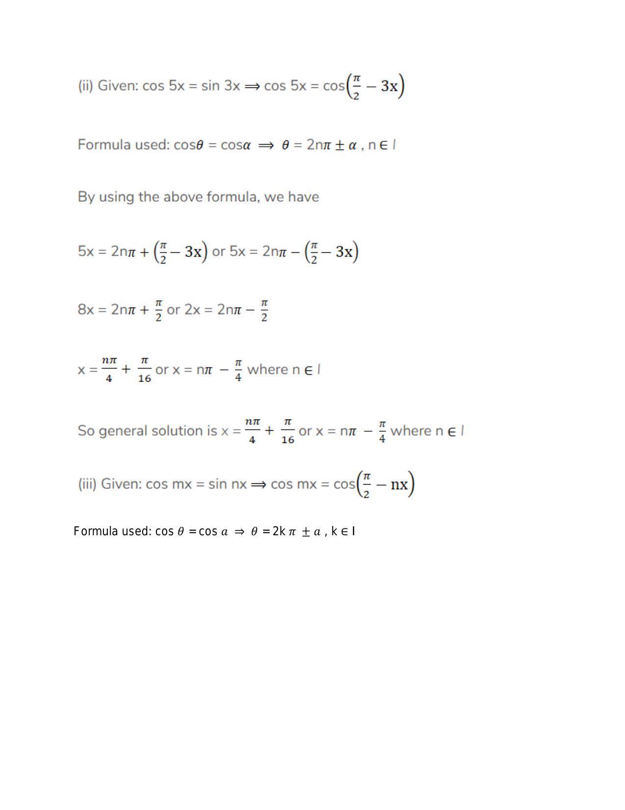 Chapter 17: Trigonometric Equations: RS Aggarwal Class 11 Solutions  - Page 35